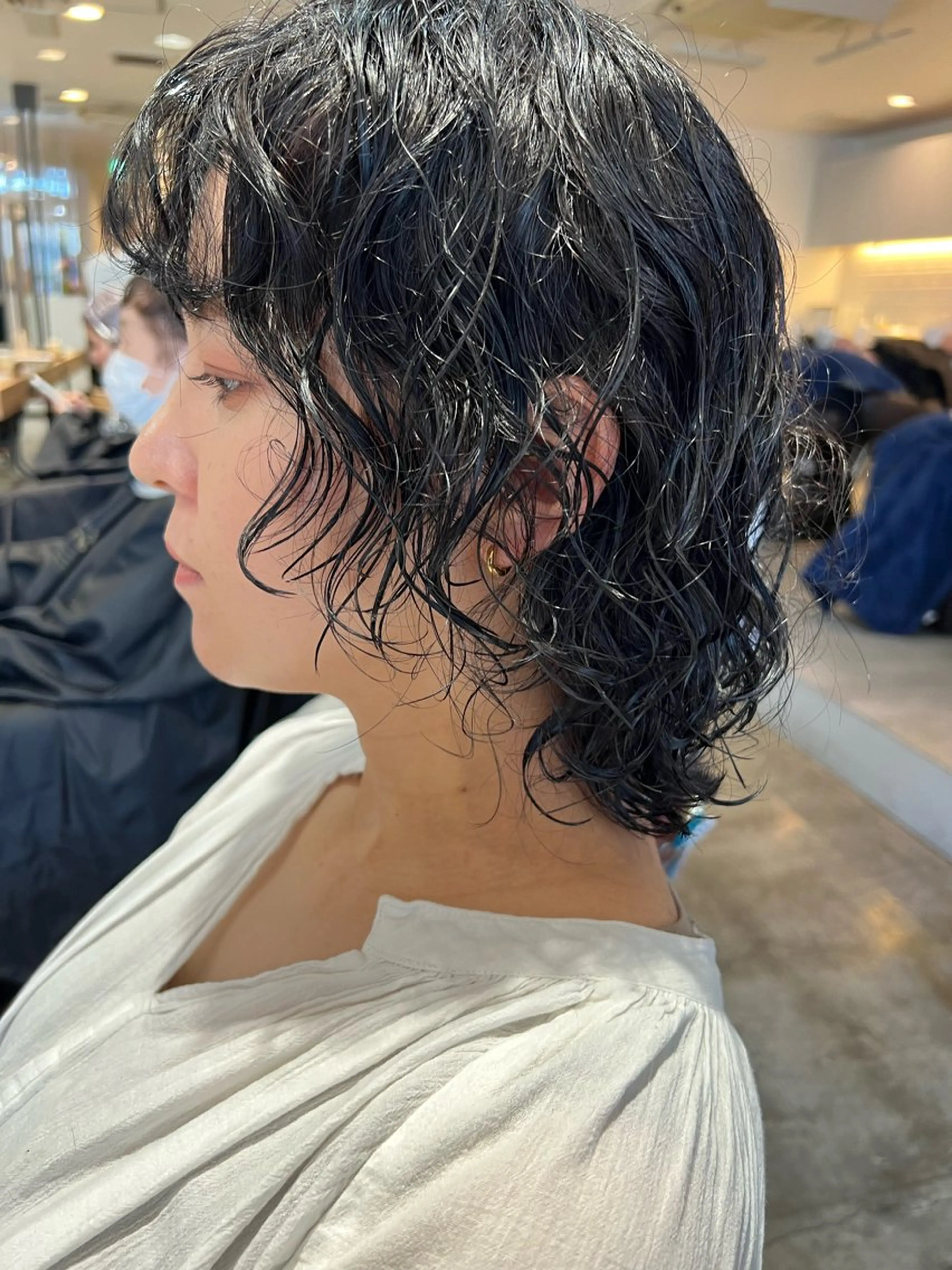 ショート カット パーマ ウルフ、ボブ美容師 今井のヘアスタイル
