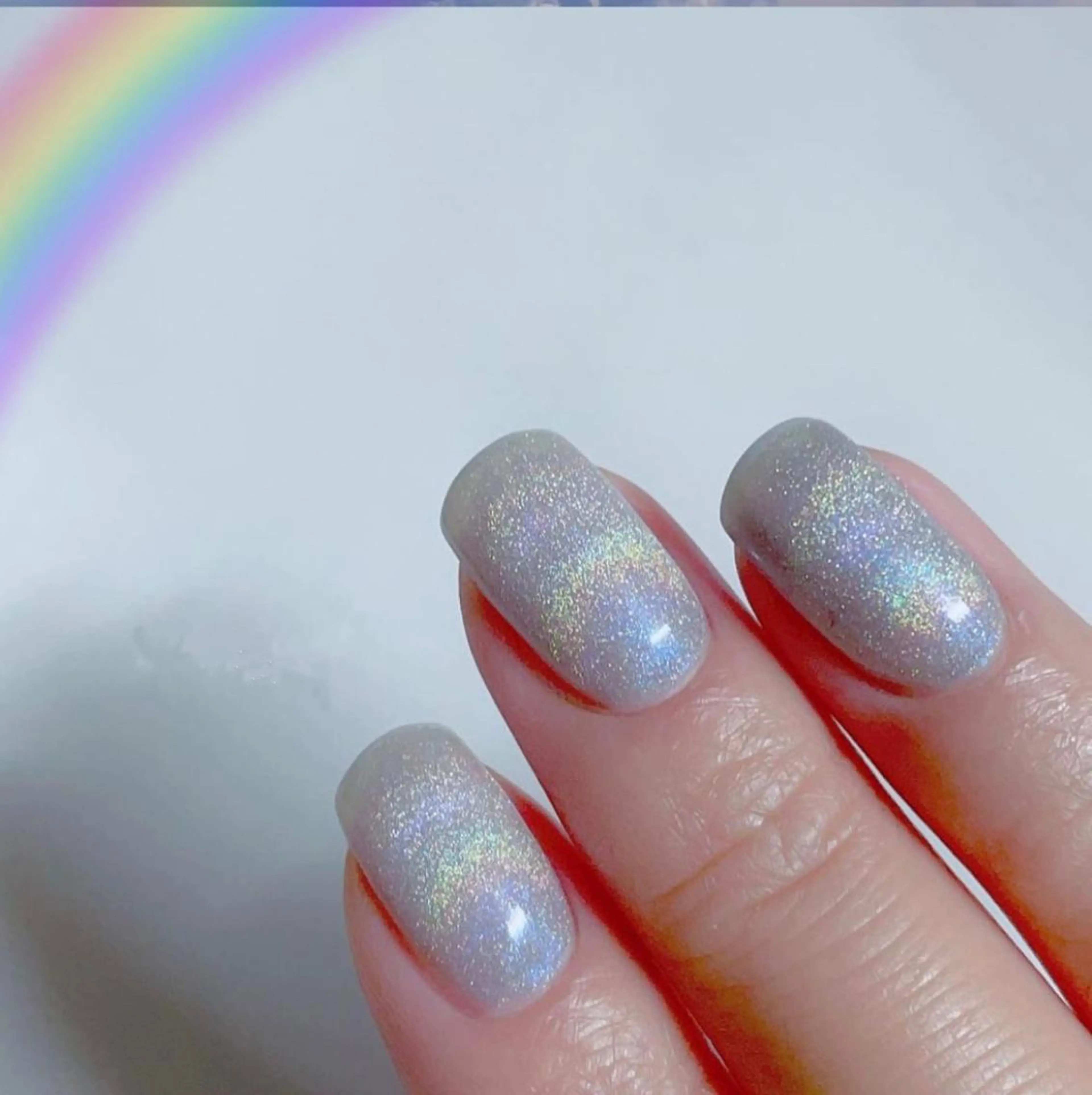 ネイル オーロラネイル クリアネイル 長さ出し フットネイル フレンチネイル Moana Nail 長さだし専門店のネイルデザイン