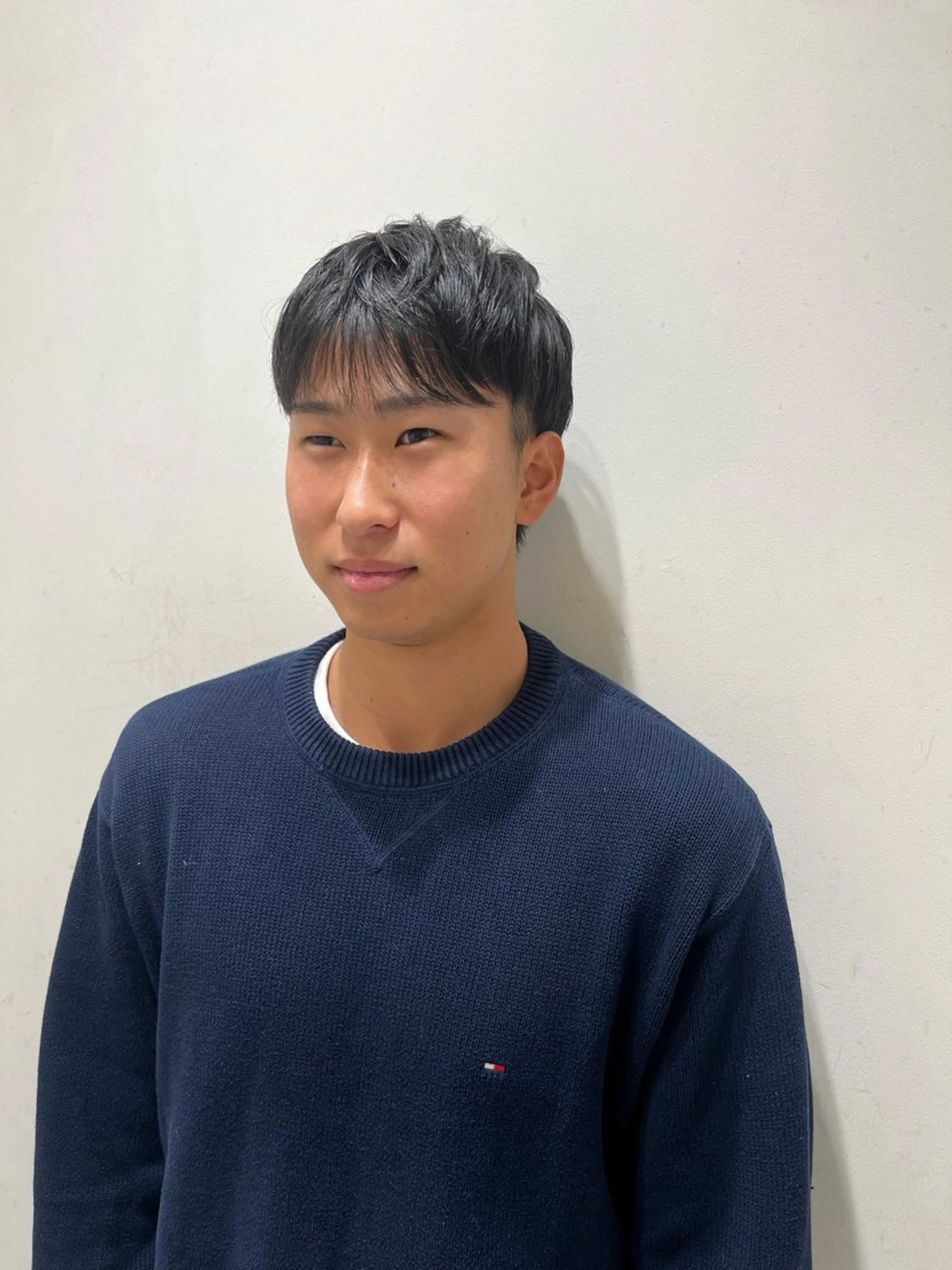 メンズ マッシュ シースルーマッシュ 荒川 三希のヘアスタイル