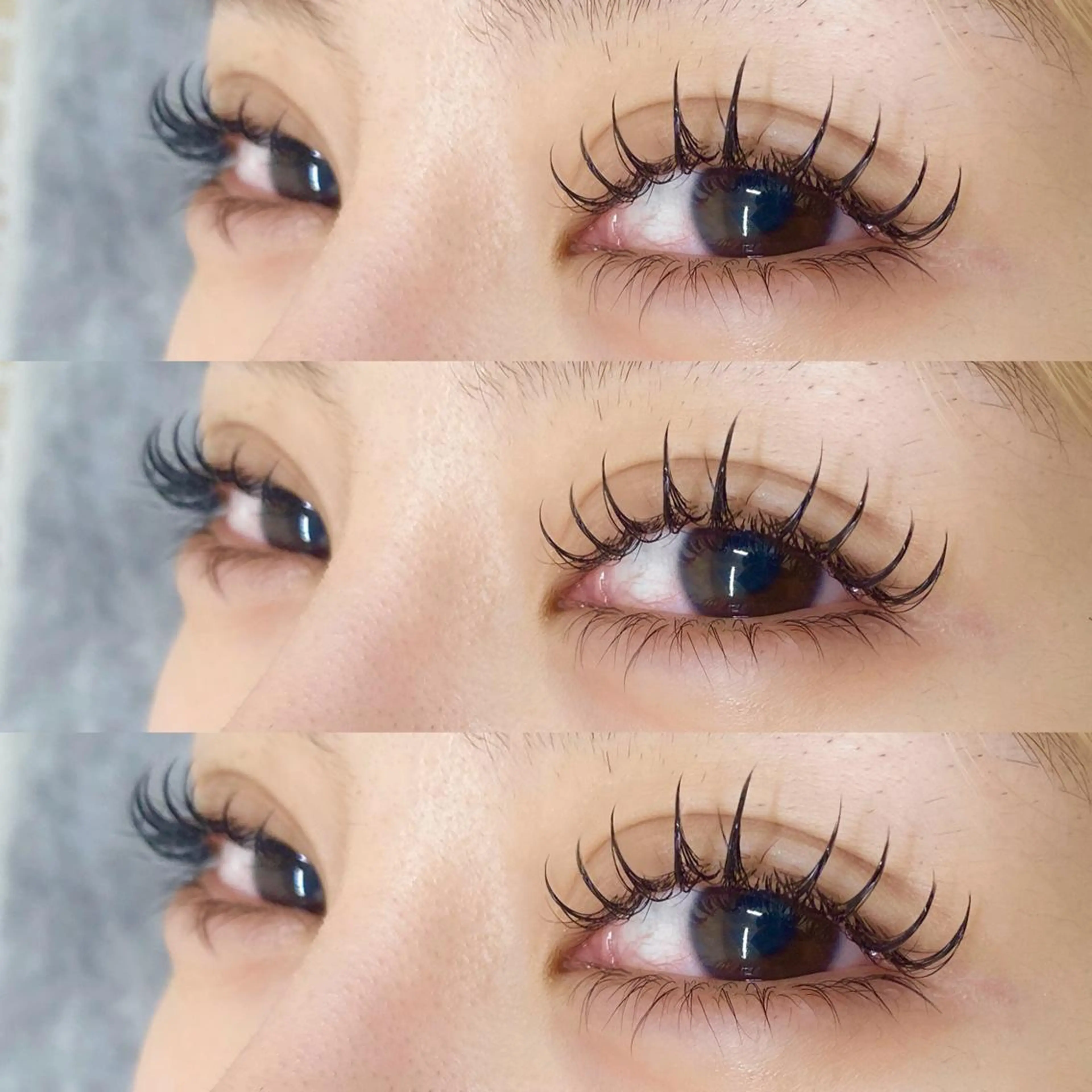 マツエク・マツパ 束感まつ毛 フラットラッシュ Le  Riad 坂田のマツエク・マツパデザイン