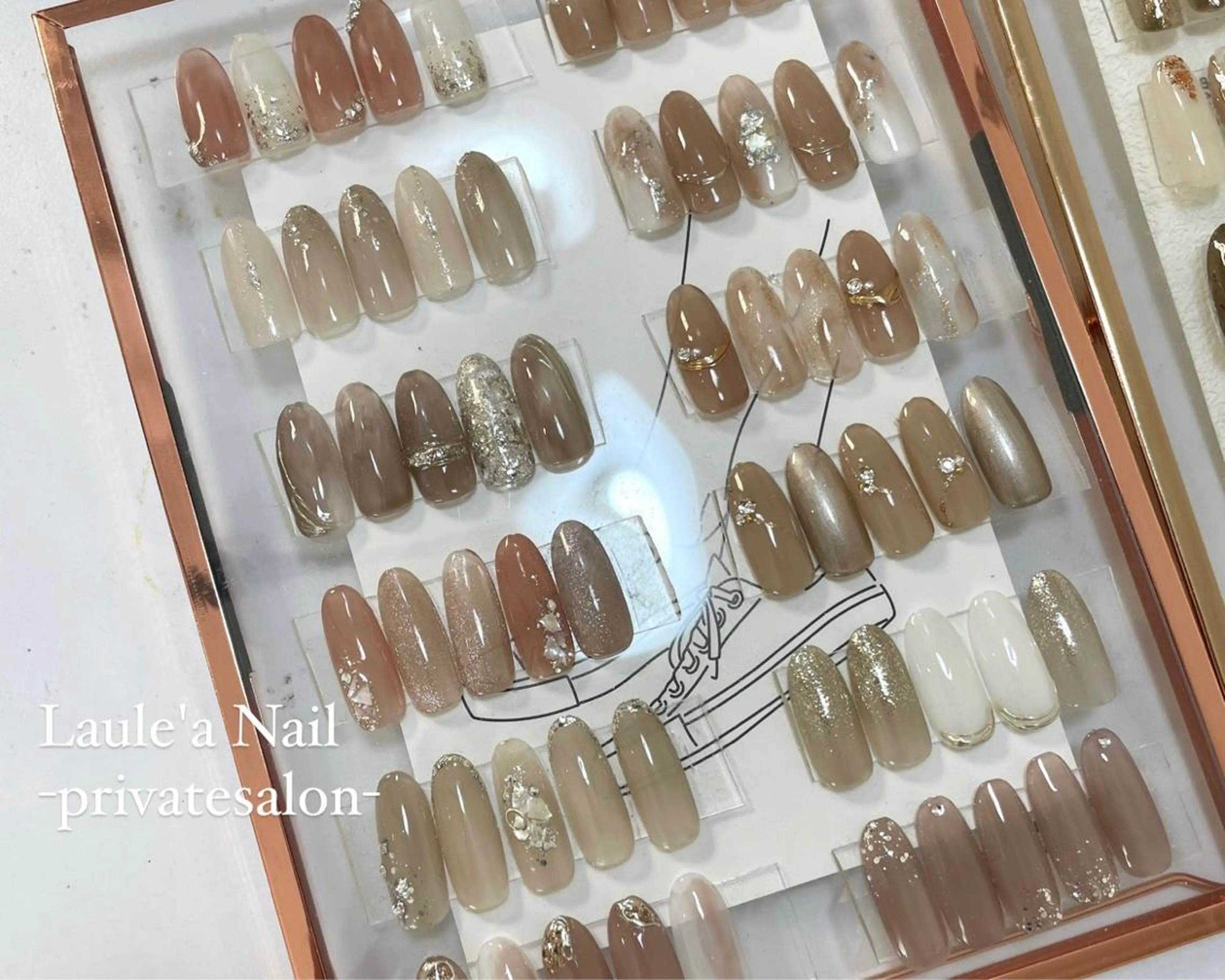 ミディアム ReAnc所属・💎ReAnc💎 （Laule'a ）のネイルデザイン