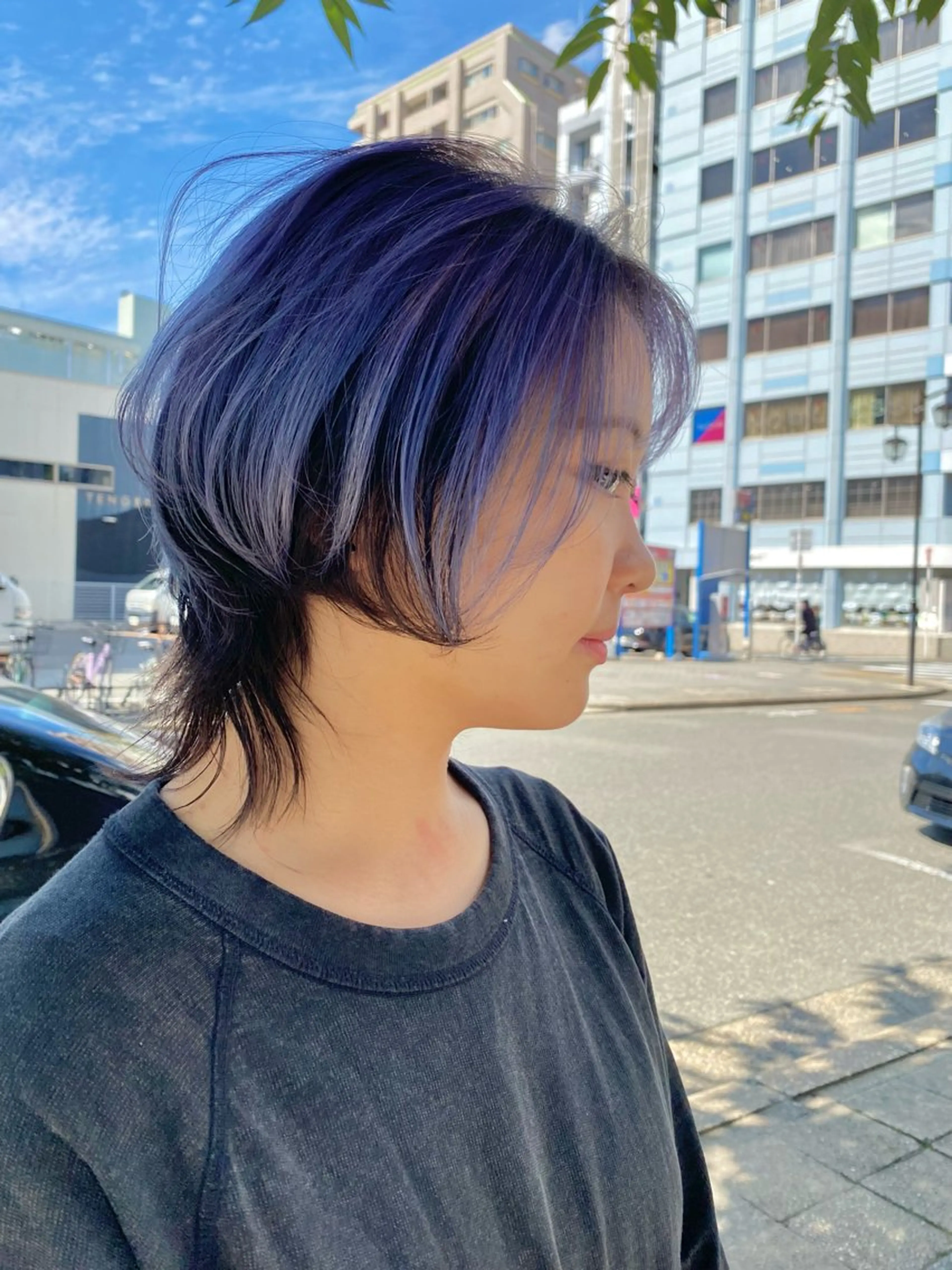 ショート ヘアカラー sea's所属・平果帆/レイヤー /矢場町/ブリーチのヘアスタイル