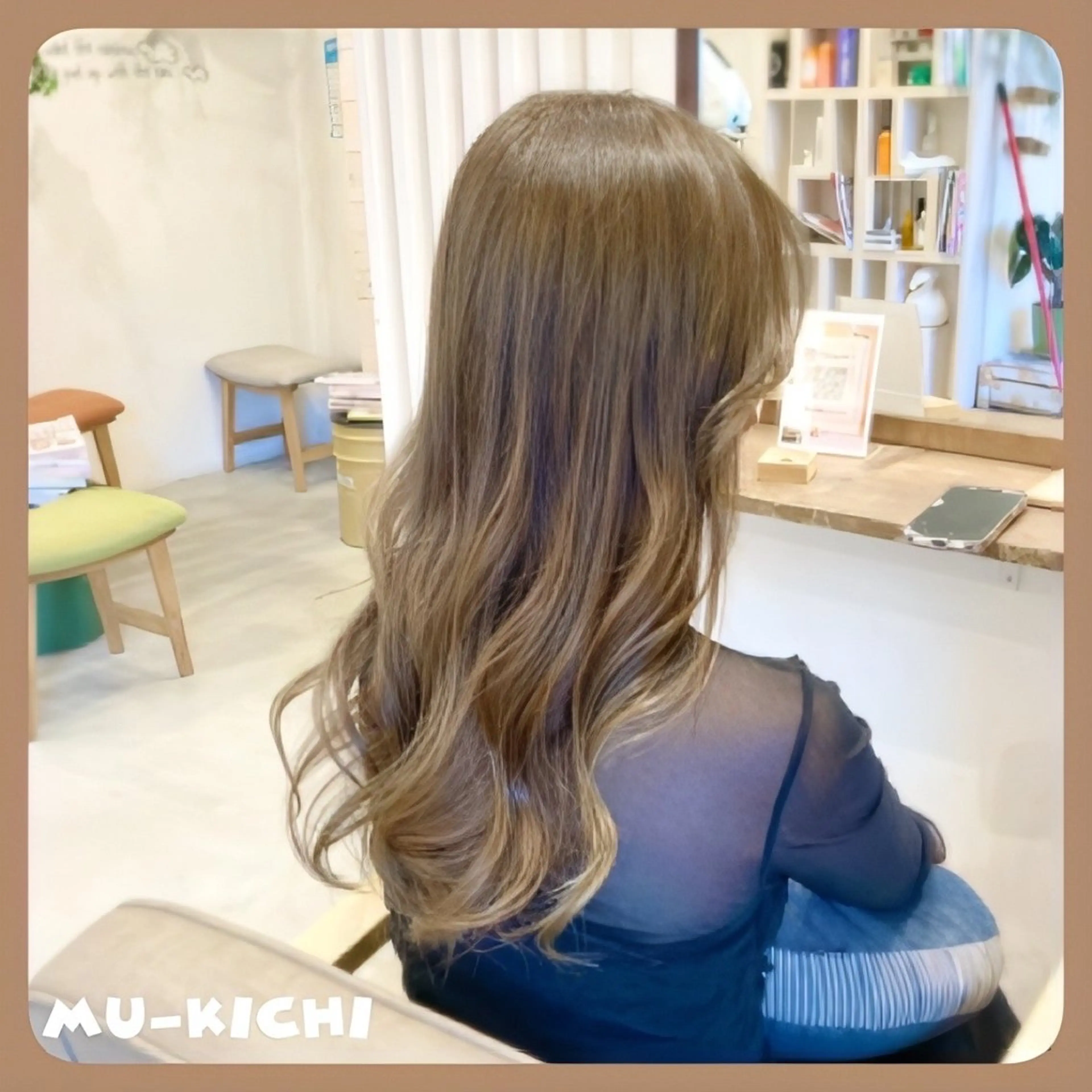 ロング mu-kicii 三鷹店所属・撮影モデル募集中☆ オグリヤスエのヘアスタイル
