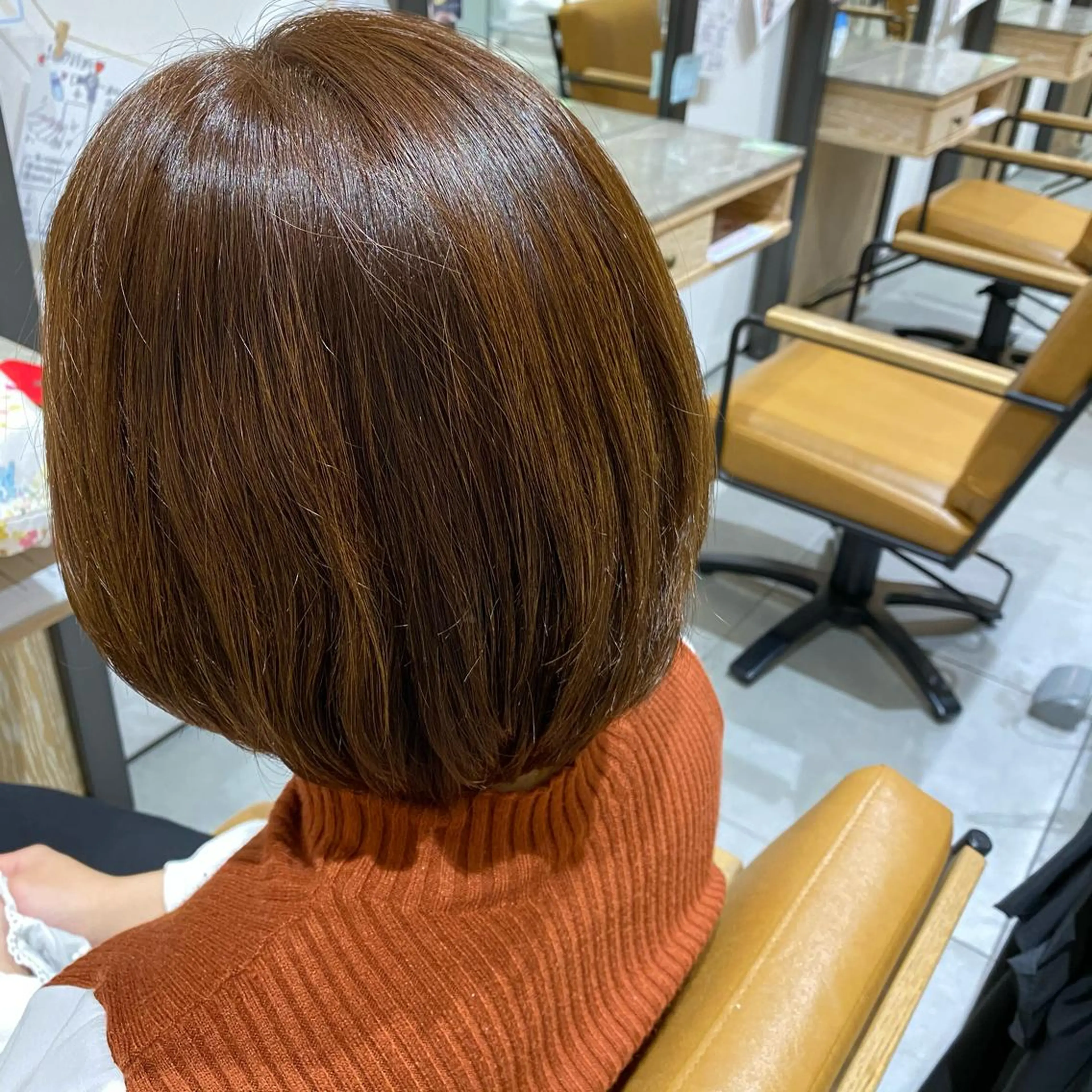 ショート カラー 髙田 知香のヘアスタイル