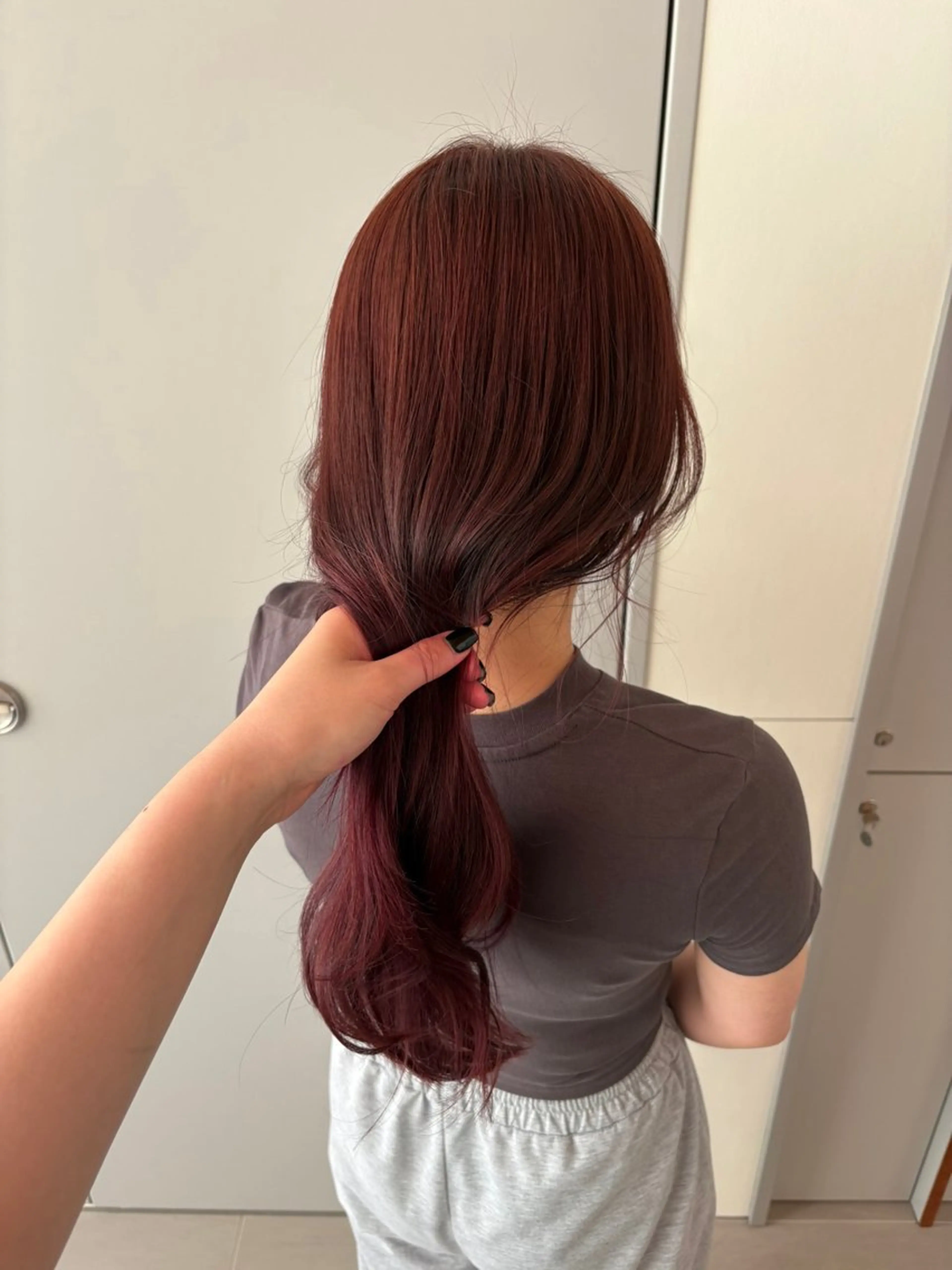 ロング ヘアカラー loren ao /shizukiのヘアスタイル