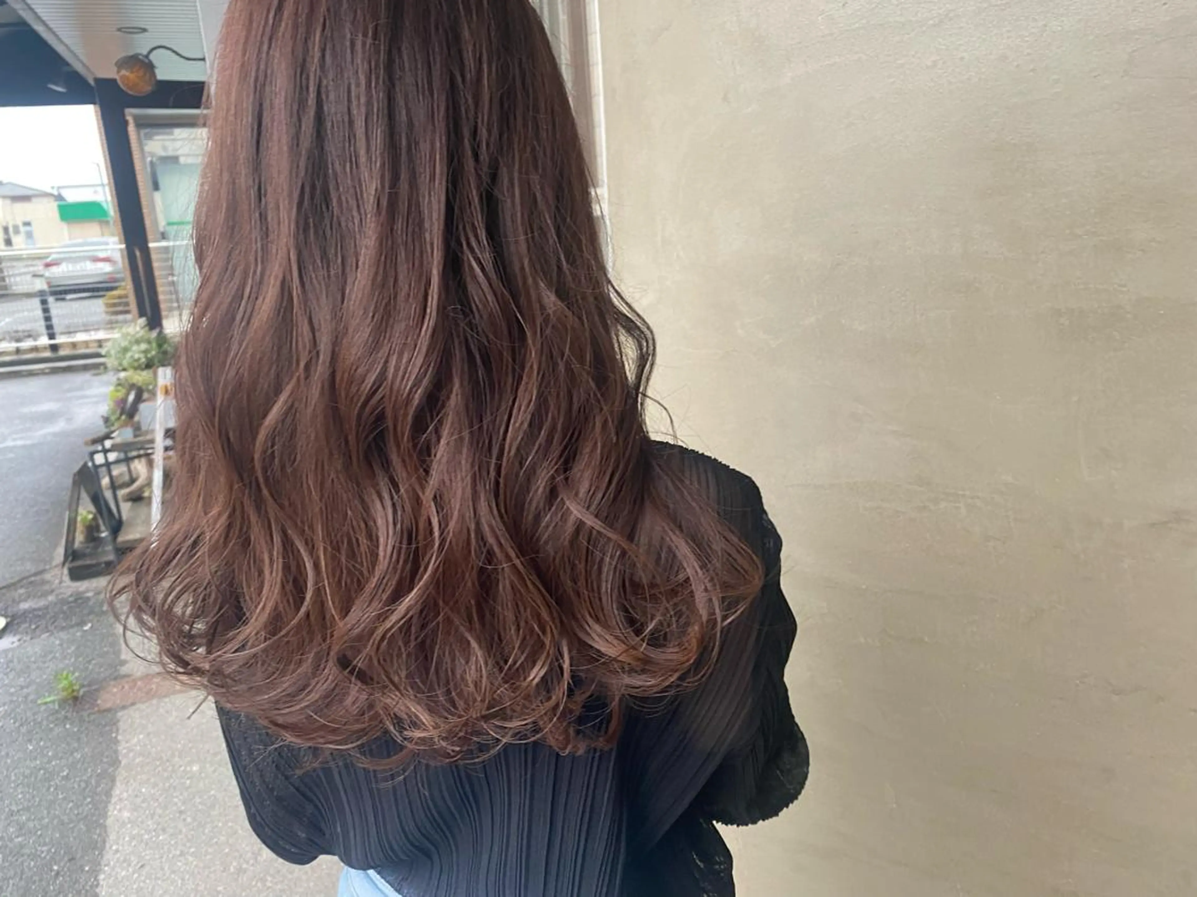 ロング カラー ブラウンカラー ピンクカラー ピンクブラウン 柔らかカラー🥛 mayucoのヘアスタイル