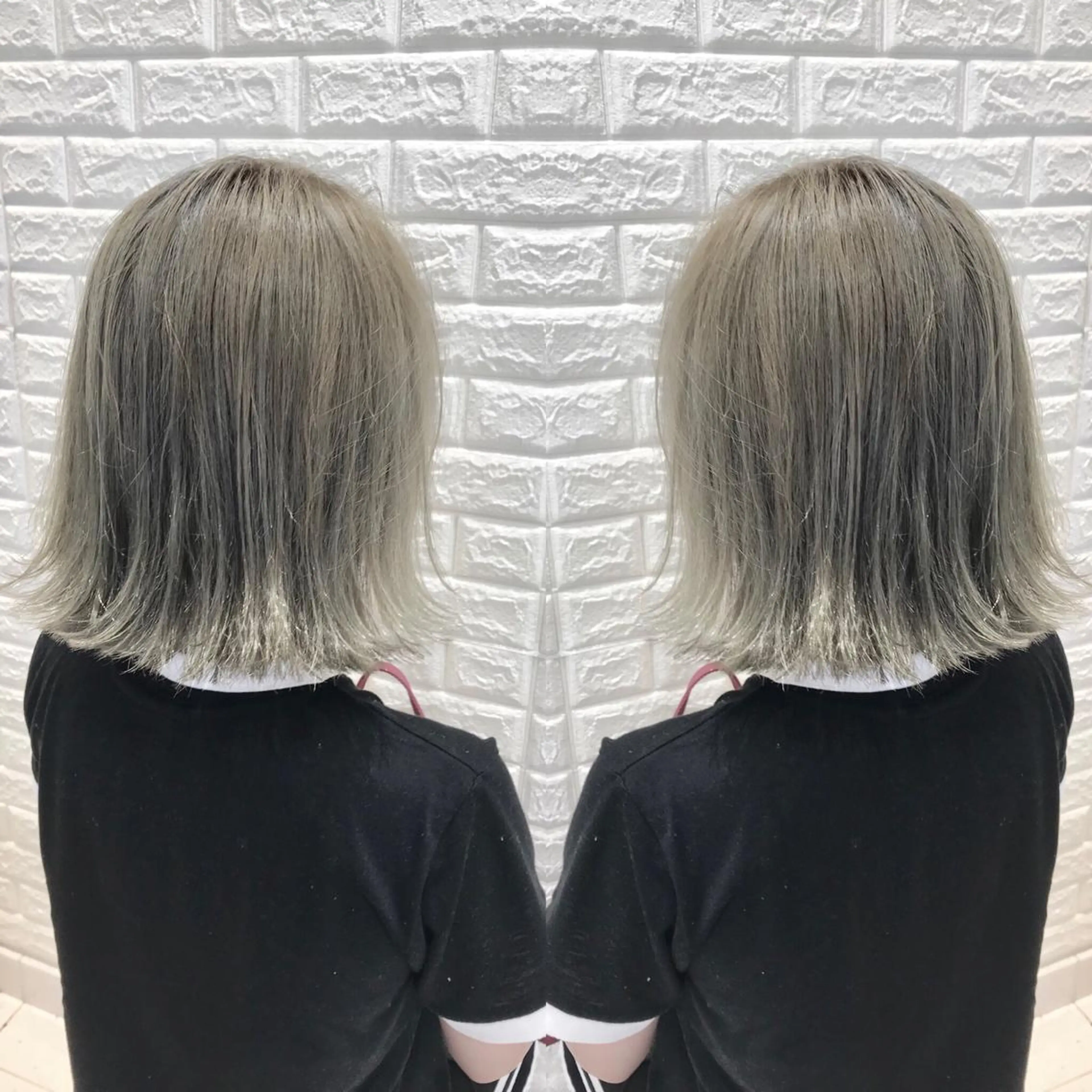 ショート カラー シルバー カット トリートメント D.log 大和西大寺店所属・川崎 雅大のヘアスタイル