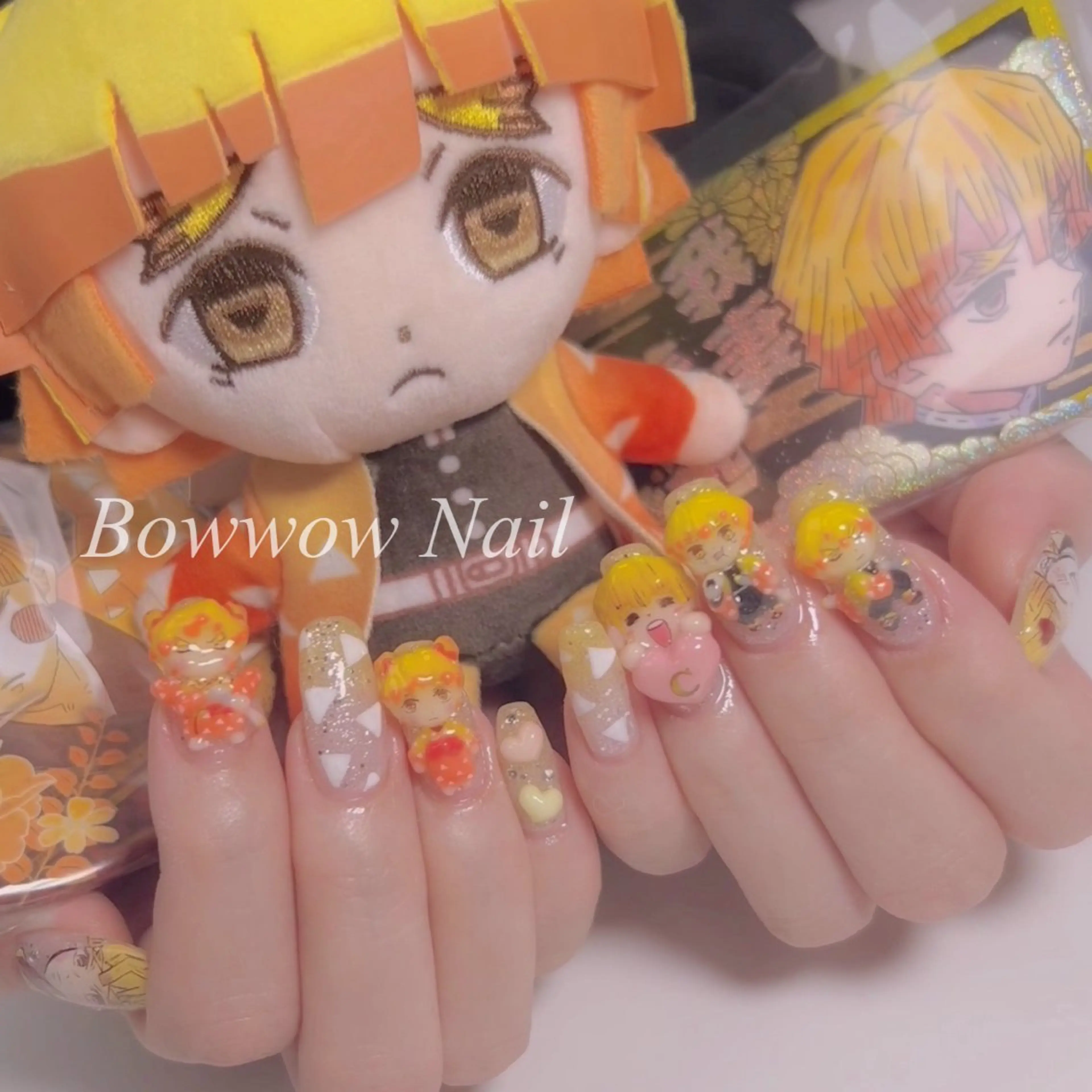 ネイル Bow wow Nail さや🧸のネイルデザイン