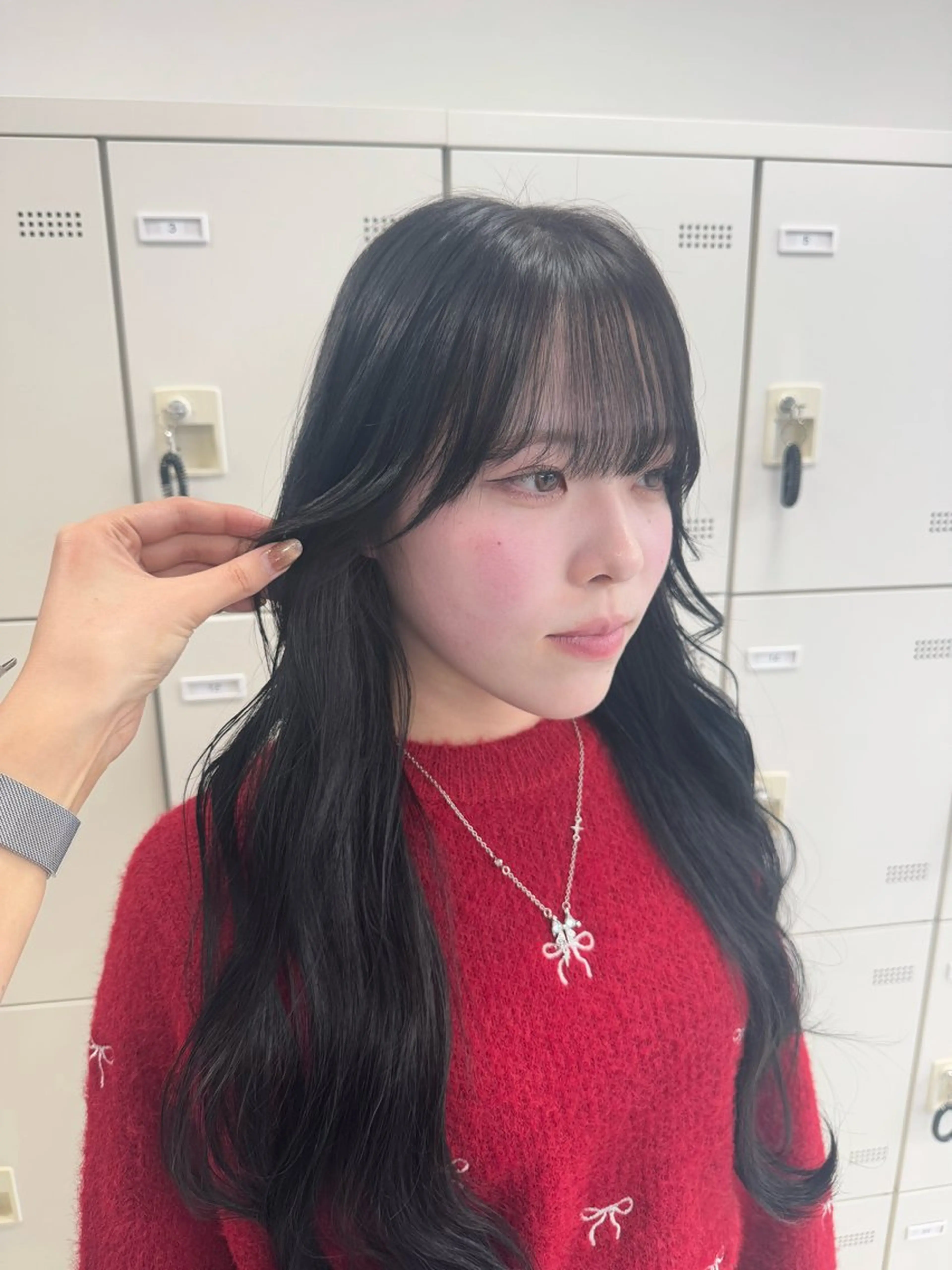 カラー noa🫧ナチュラル 艶感🏹グレージュのヘアスタイル