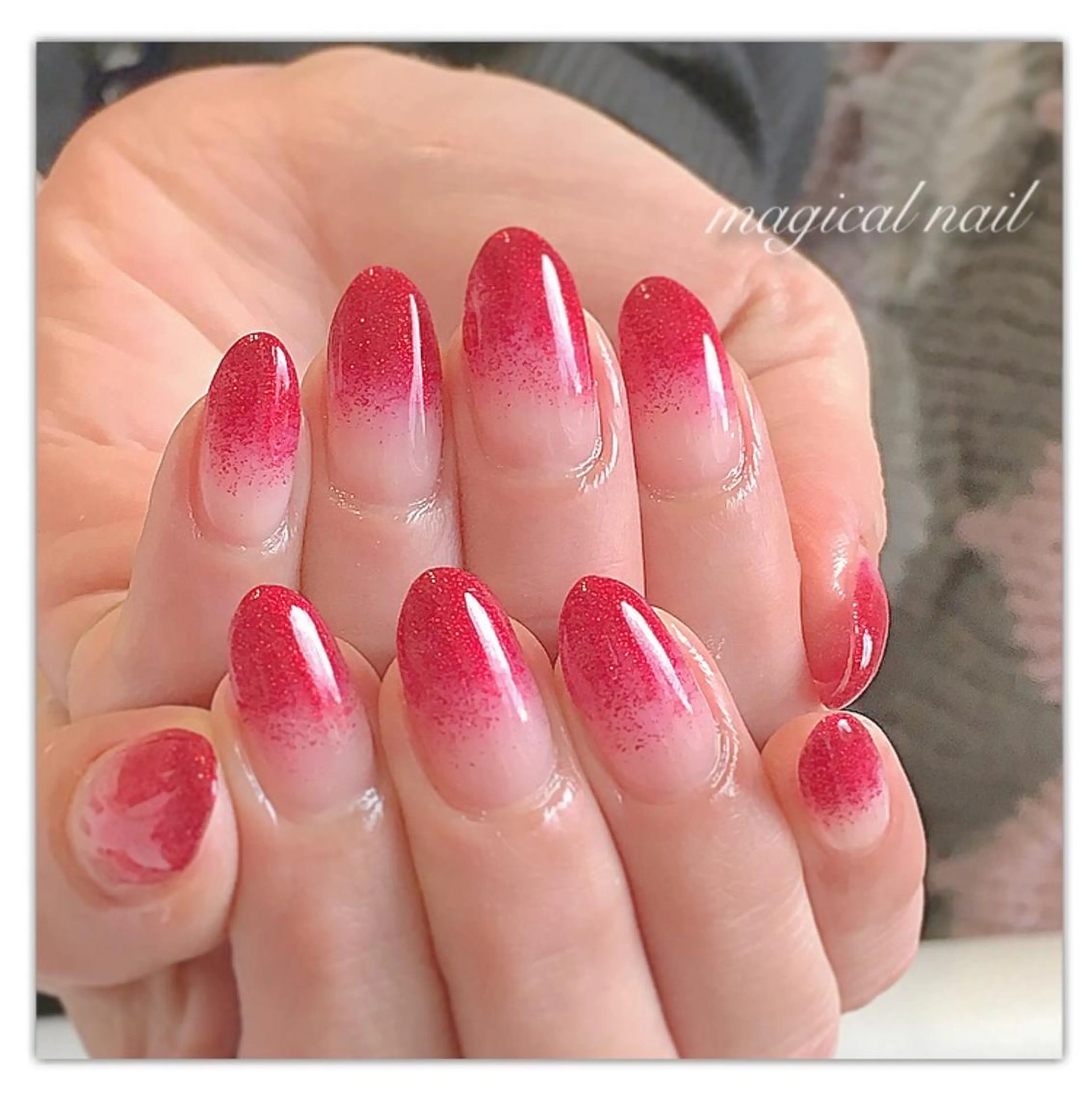 ネイル グラデーション ハンドネイル magical nailのネイルデザイン