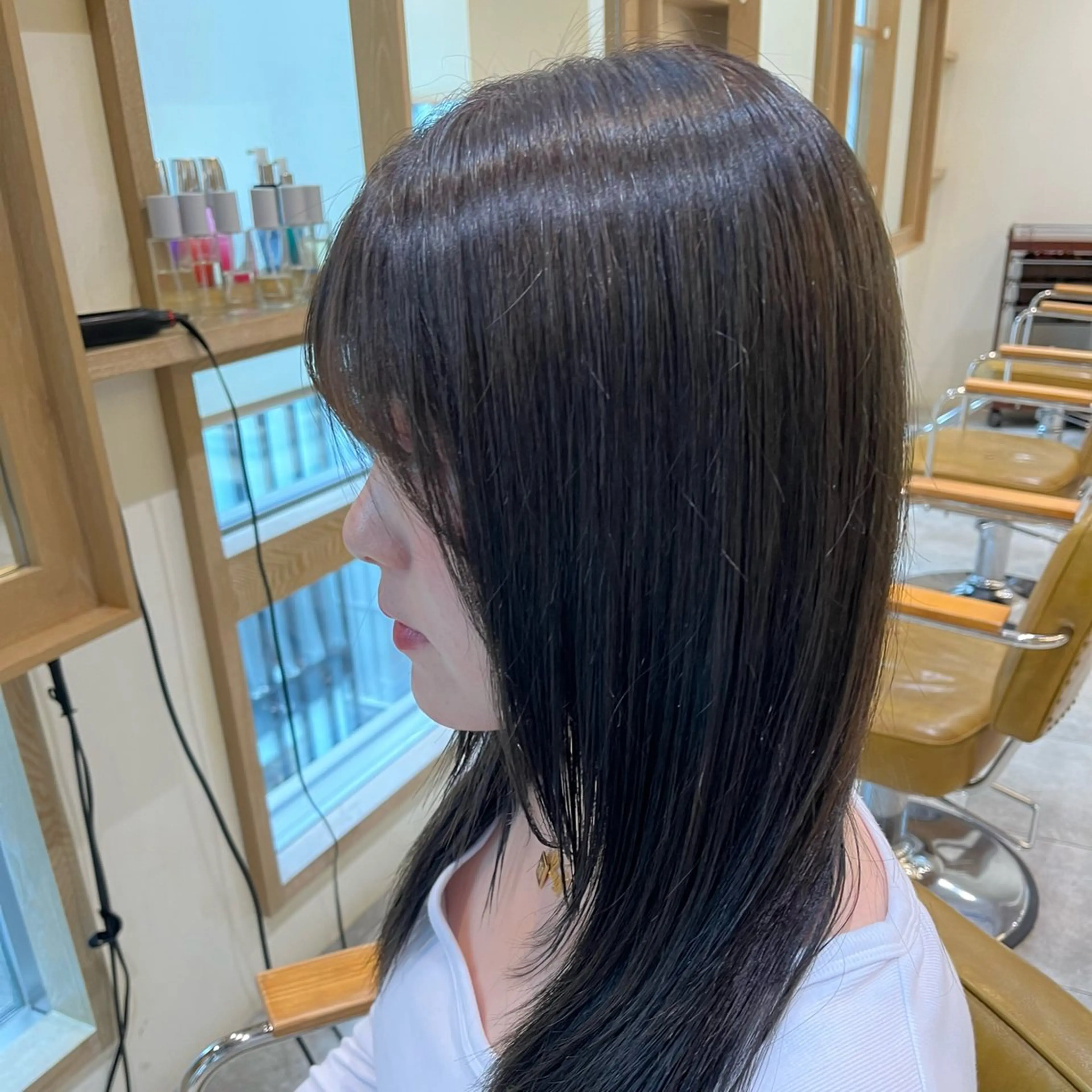 ロング カラー アッシュ オリーブアッシュ カット ヘアカラー メンズ/レディース/ パーマ 村松蒼真のヘアスタイル