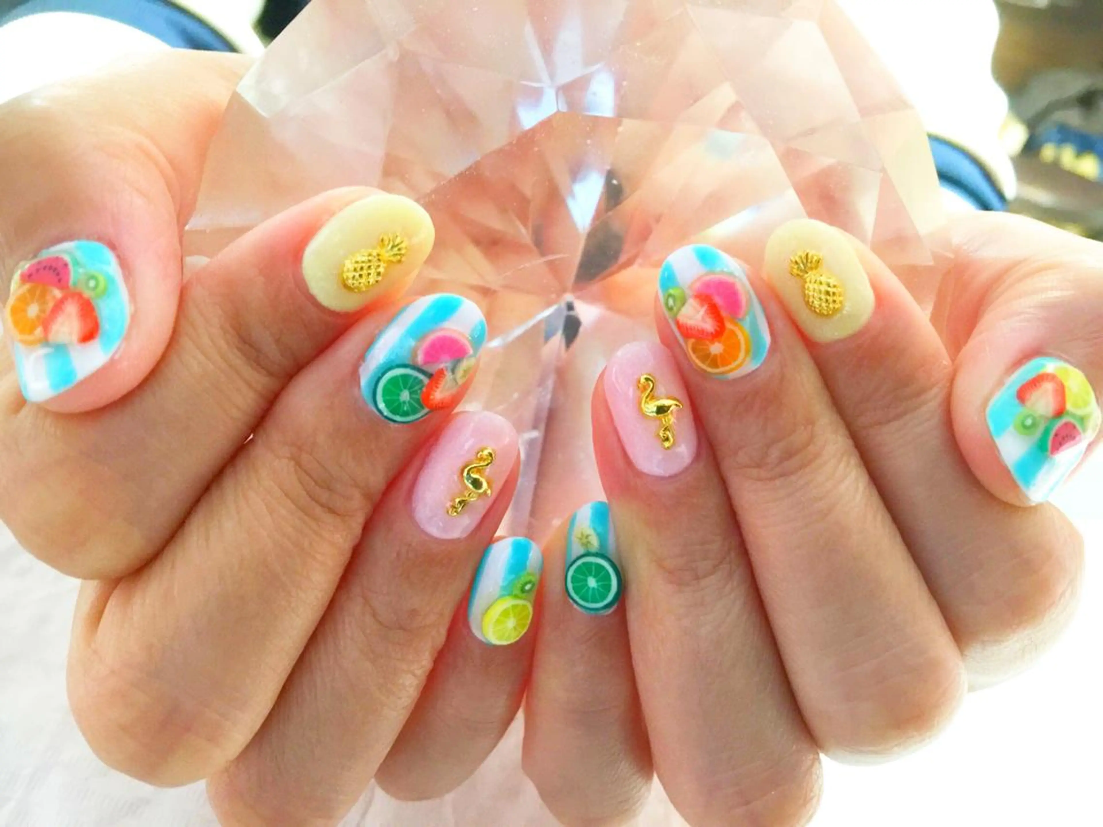 ネイル ジェルネイル ショートネイル YUN 💅のネイルデザイン