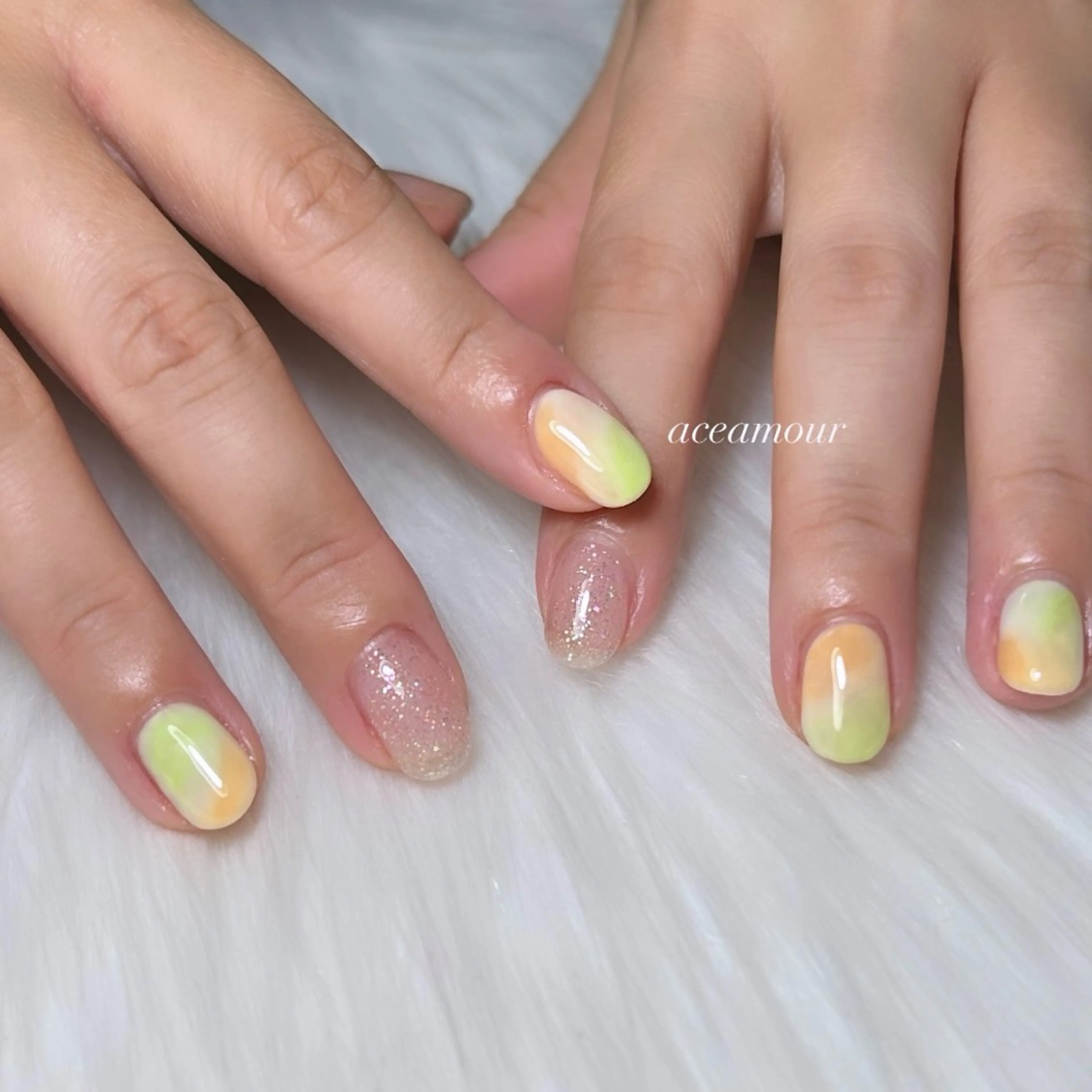 ネイル ネイル/耳つぼ /新ホワイトニングのネイルデザイン