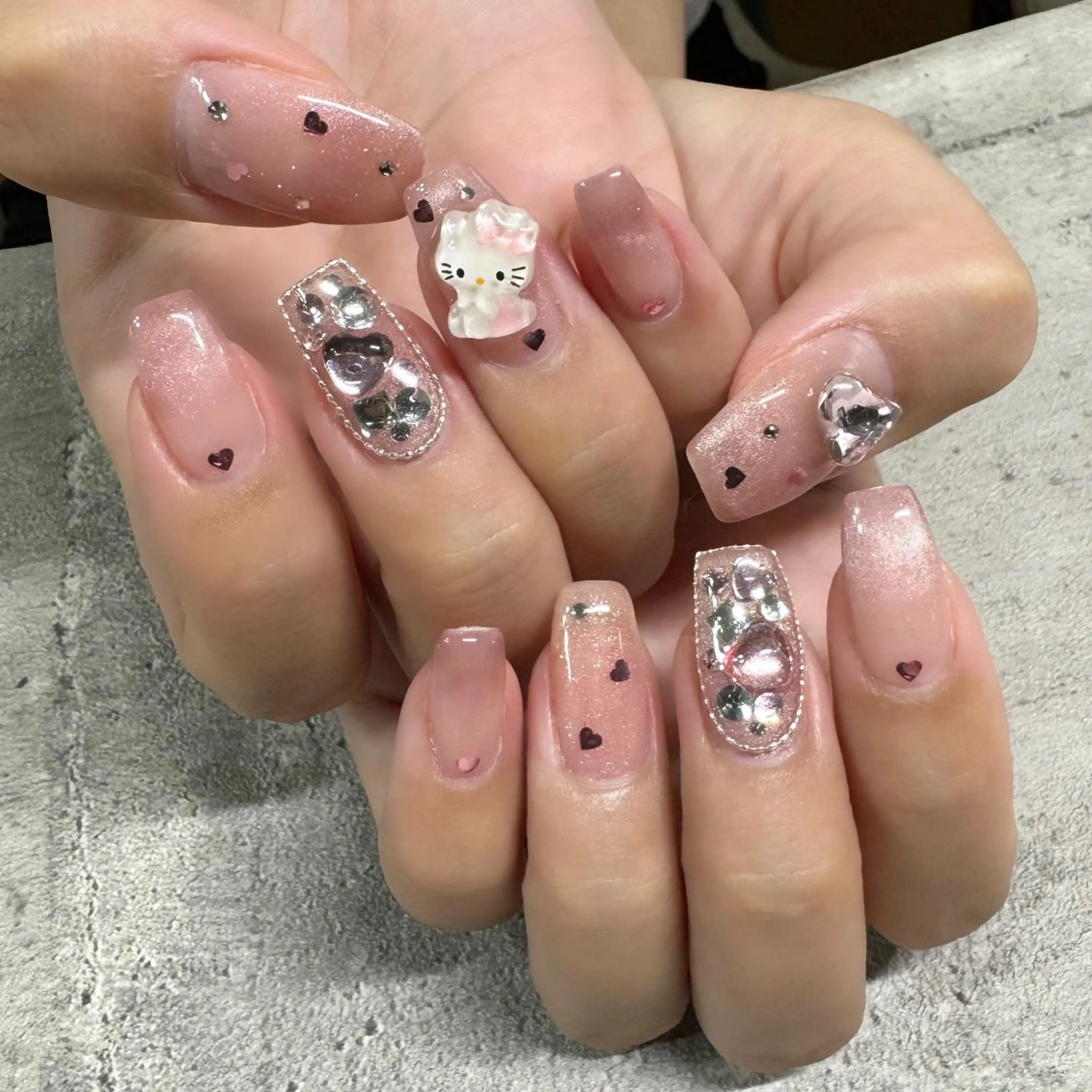 ネイル ジェルネイル 東 千夏のネイルデザイン