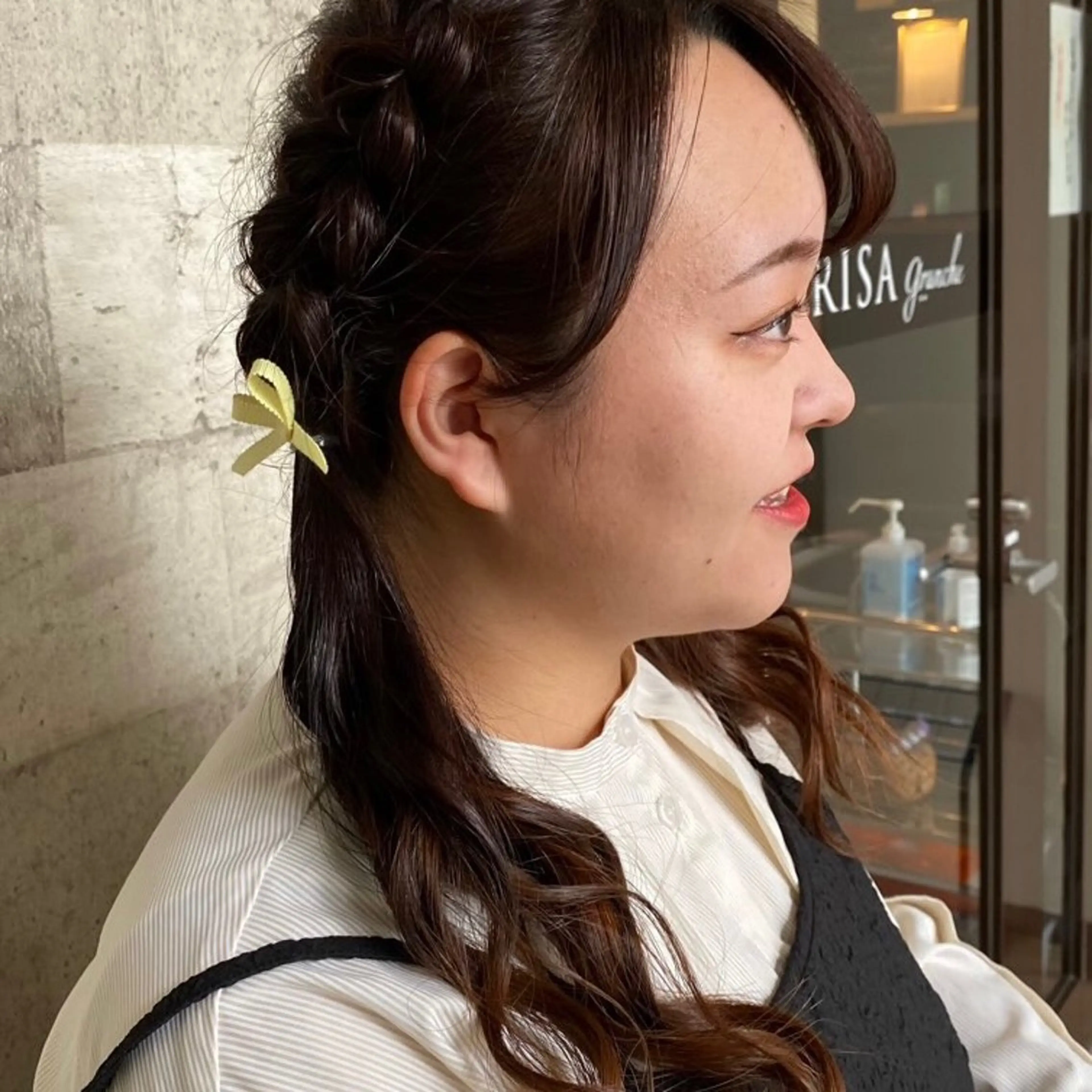 ヘアアレンジ 北島 遥香🫧インナ ー /ベージュカラーのヘアスタイル