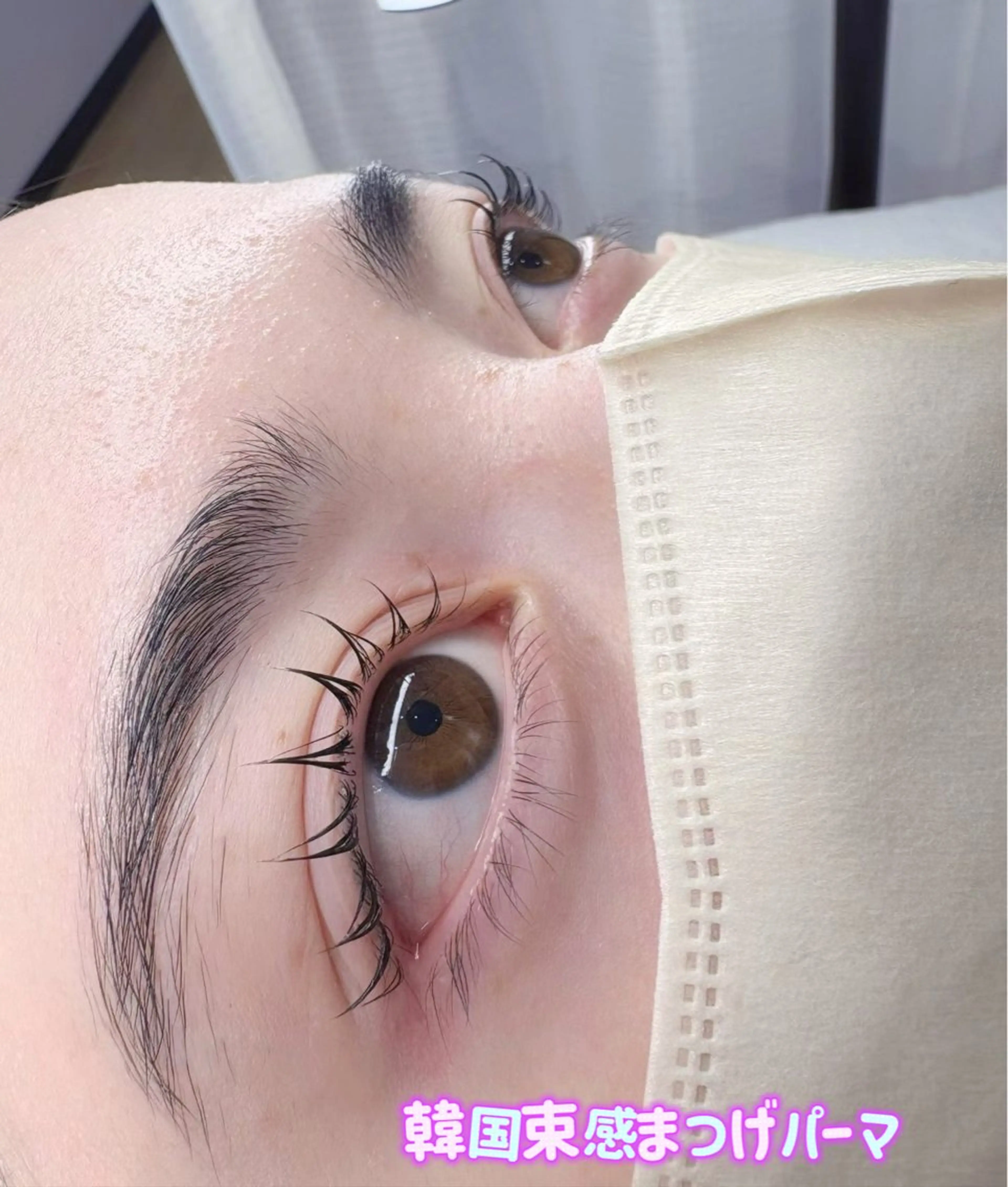 パーマ ユミナガ ジンのマツエク・マツパデザイン