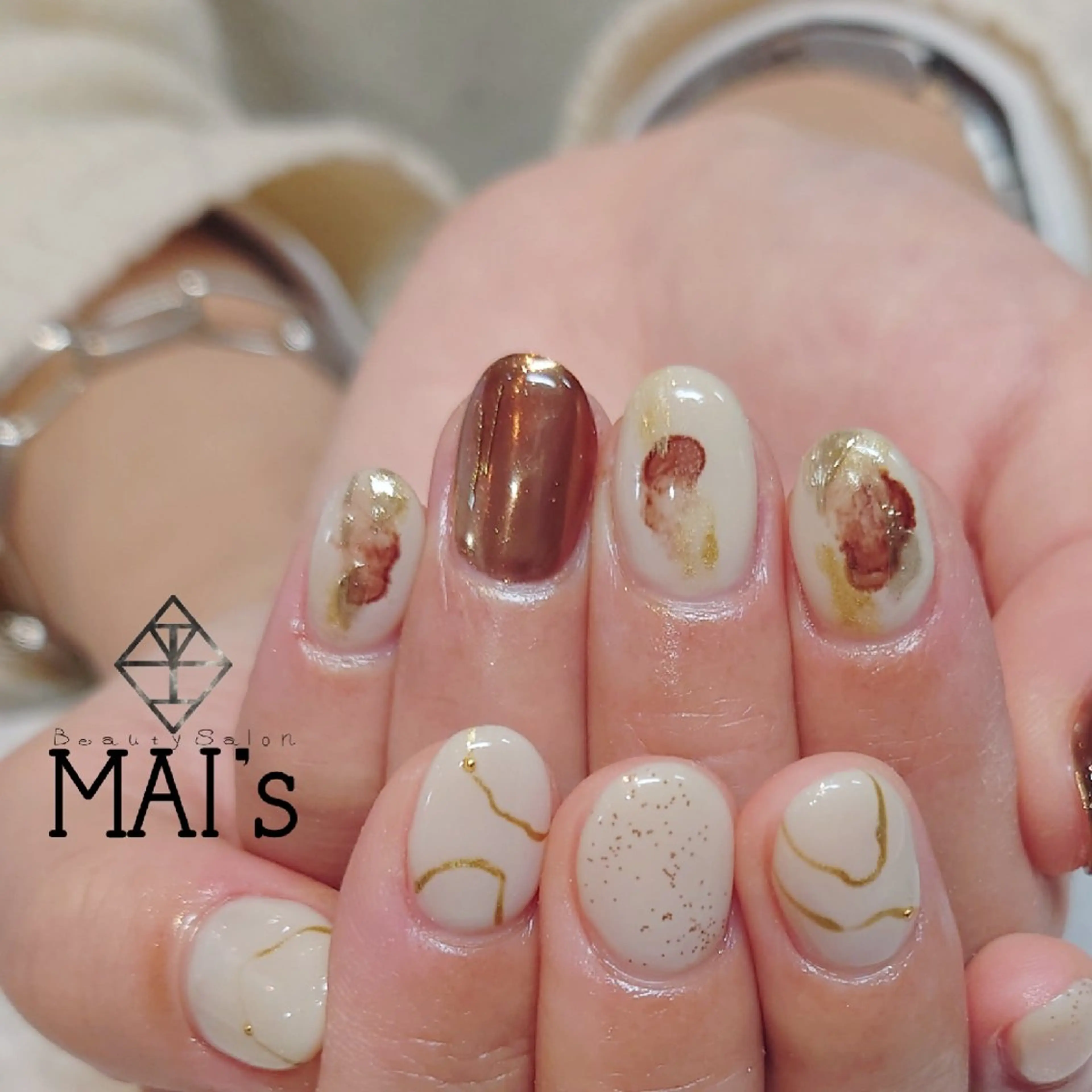 ネイル ニュアンスネイル ハンドネイル ネイリスト Erinaのネイルデザイン