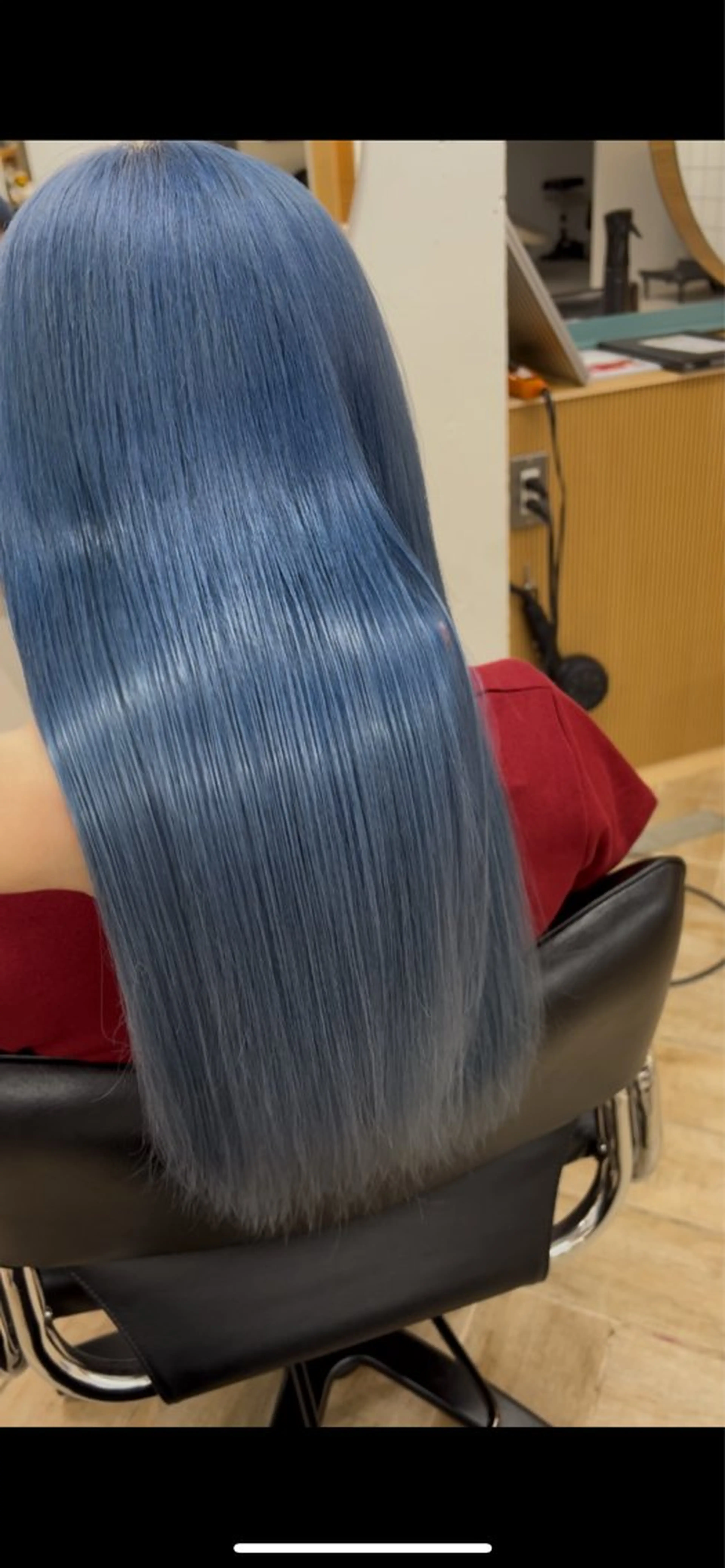 ロング カラー カット ヘアカラー トリートメント ベージュ/グレージュ 新潟/万代/井上佑のヘアスタイル