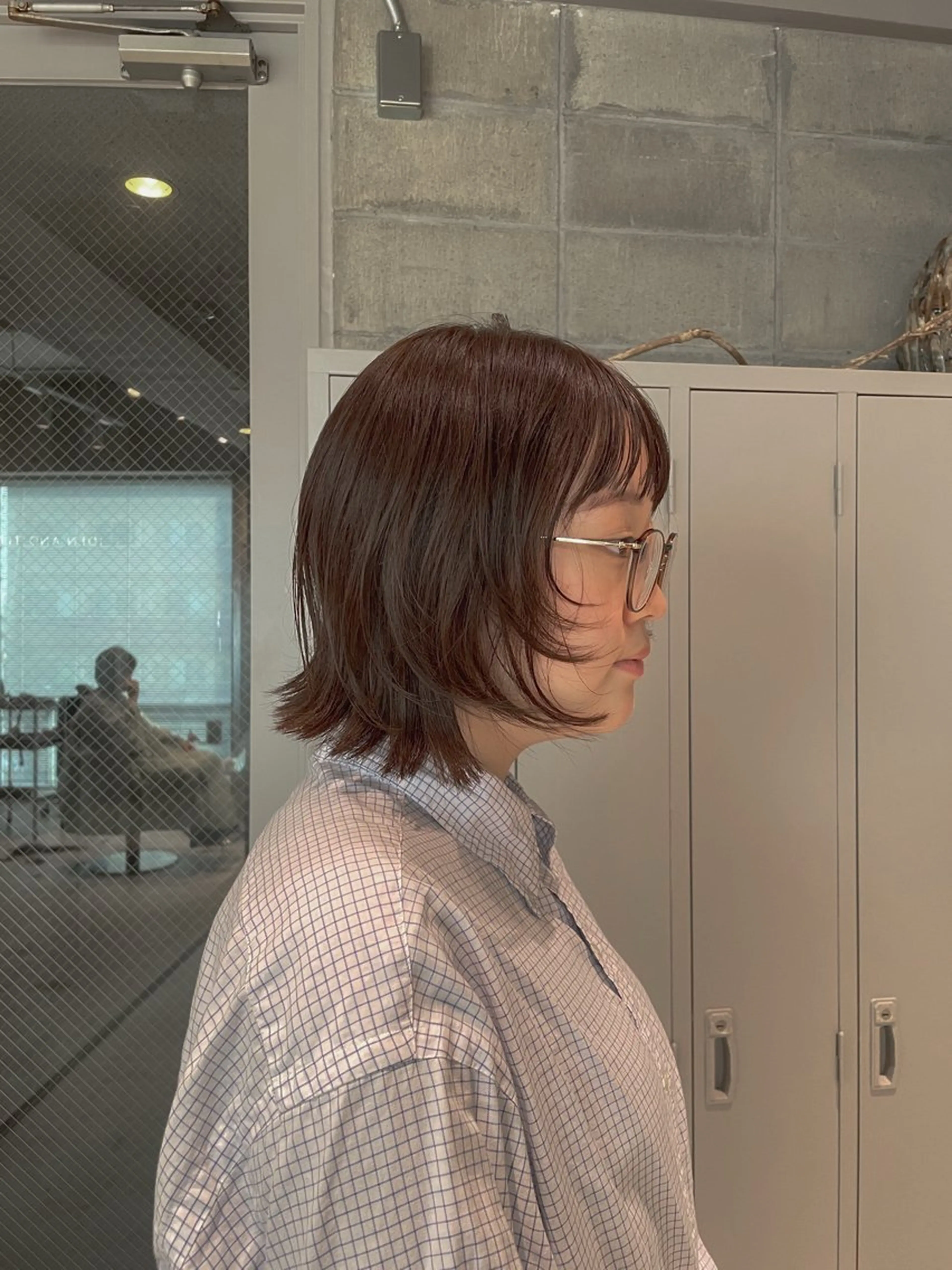 ミディアム カラー カット ヘアカラー トリートメント 艶髪🌿🫧 yukakoのヘアスタイル