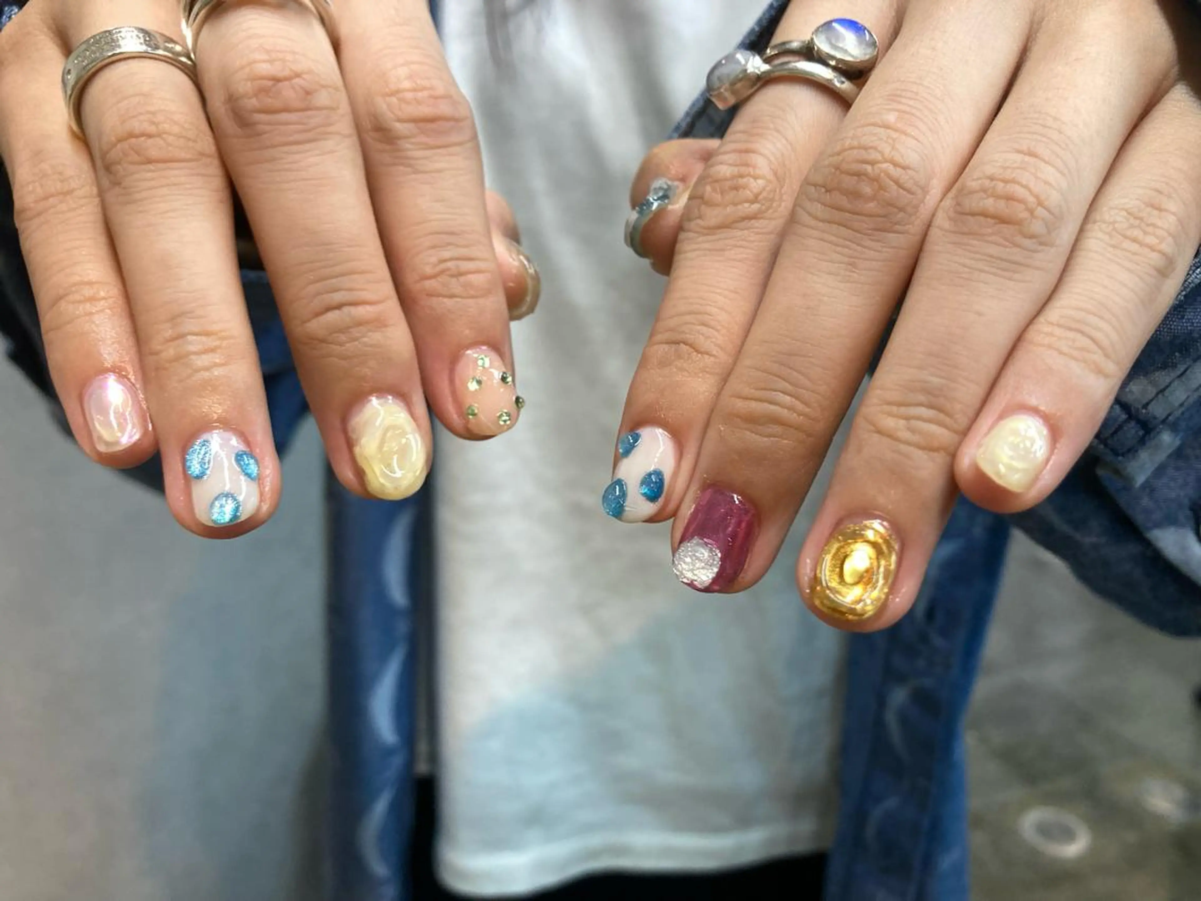 ネイル ハンドネイル ハンドケア tipsy+ chihiroのネイルデザイン