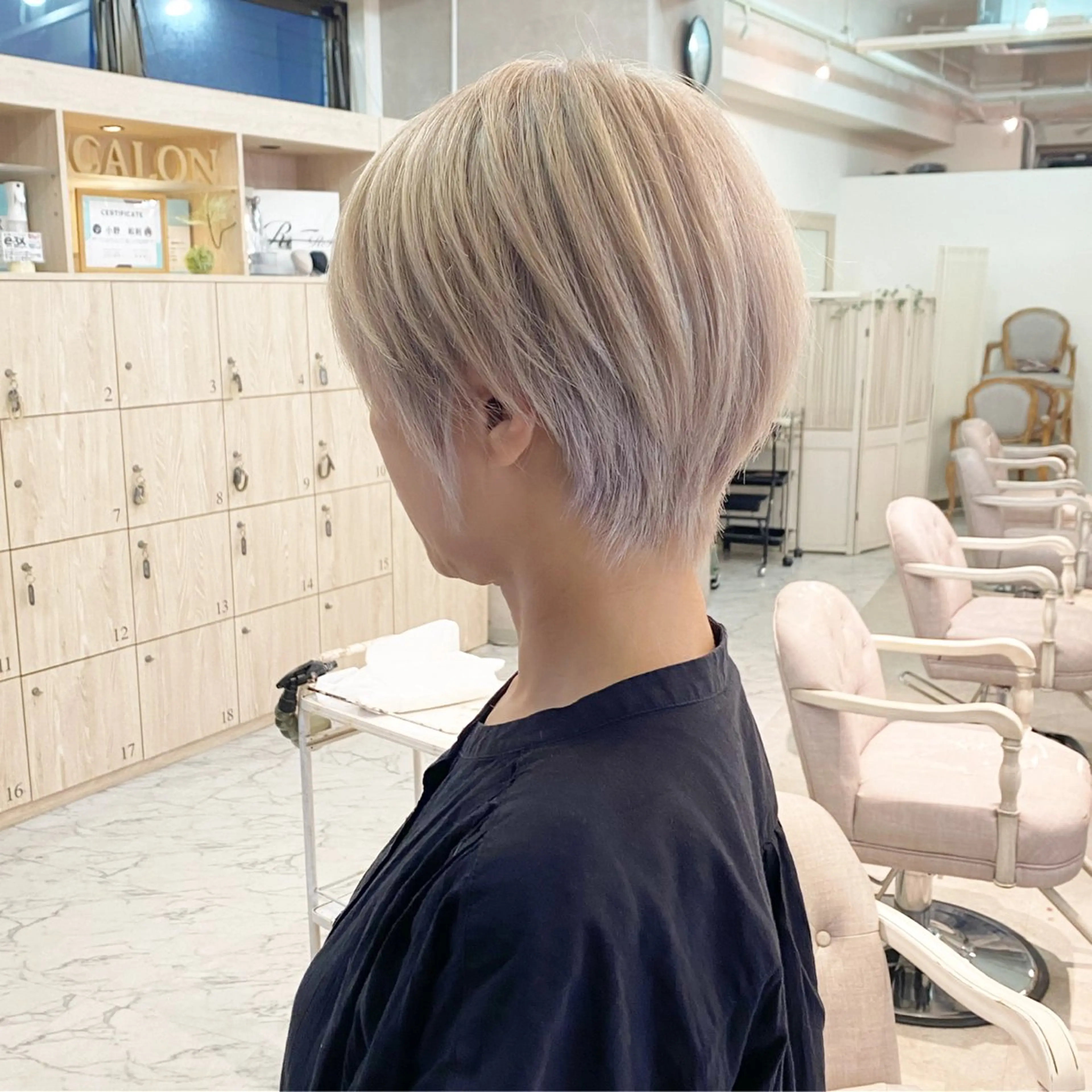 ショート カラー ショートボブ ハンサムショート ハイトーンカラー ボブ ショートヘア ✂️小野和則 ✂️のその他イメージ