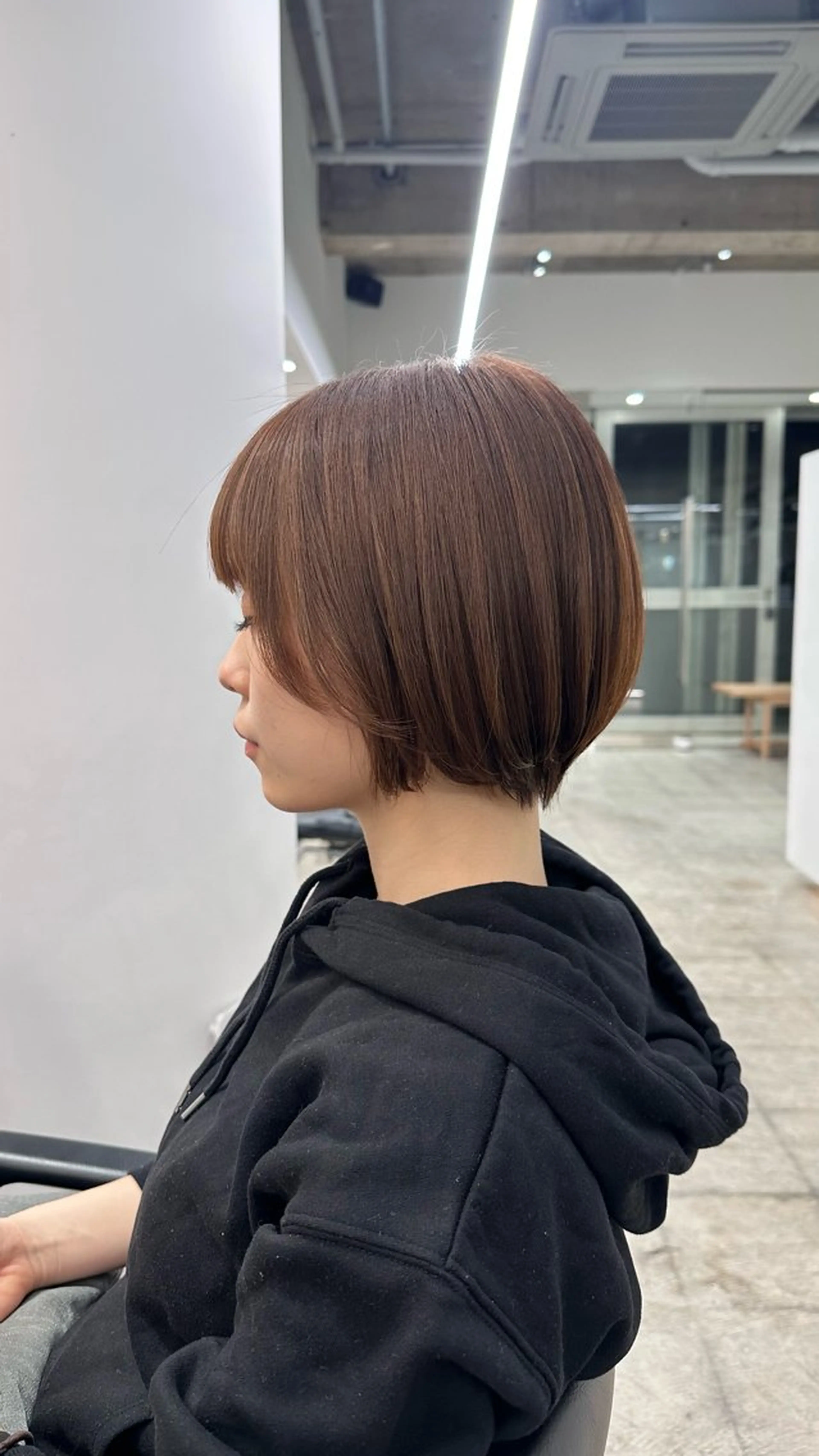 ショート ショートヘア あいこ/レイヤー カット🌷蔵前のヘアスタイル