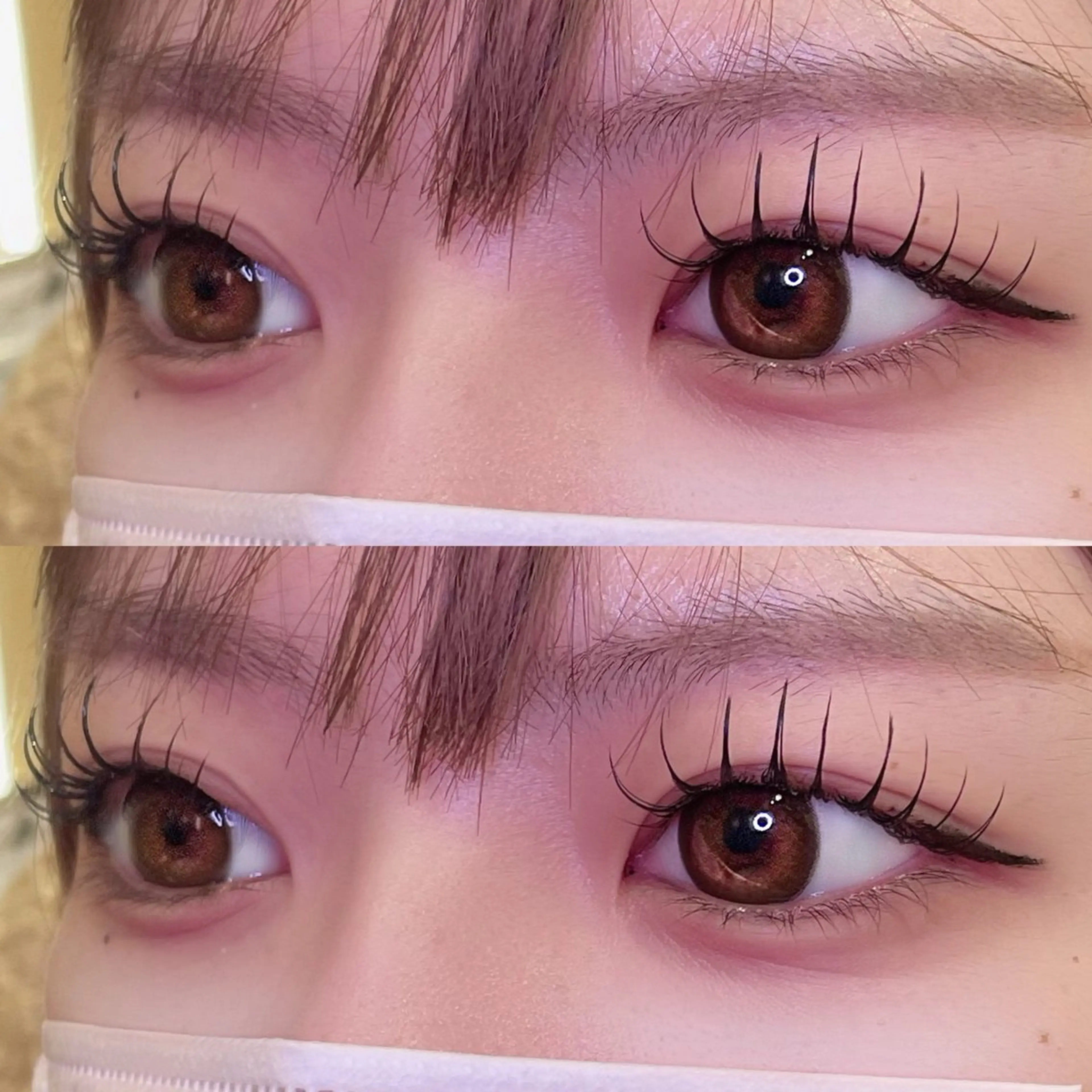 マツエク・マツパ 束感まつ毛 フラットラッシュ マツエク SORASPA 💎YUのマツエク・マツパデザイン
