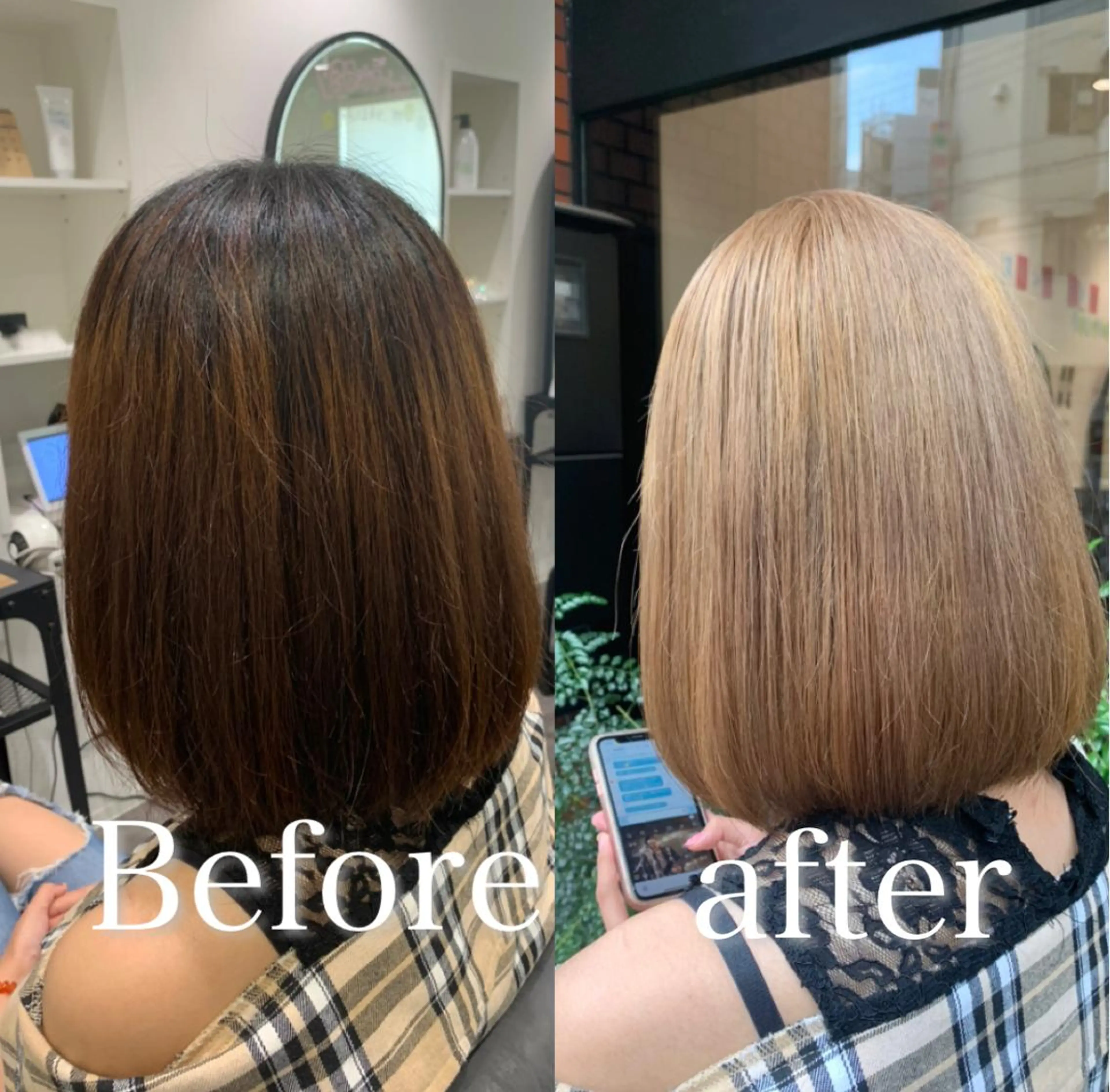 ミディアム 【酸性ストレート】 宮下和明のヘアスタイル