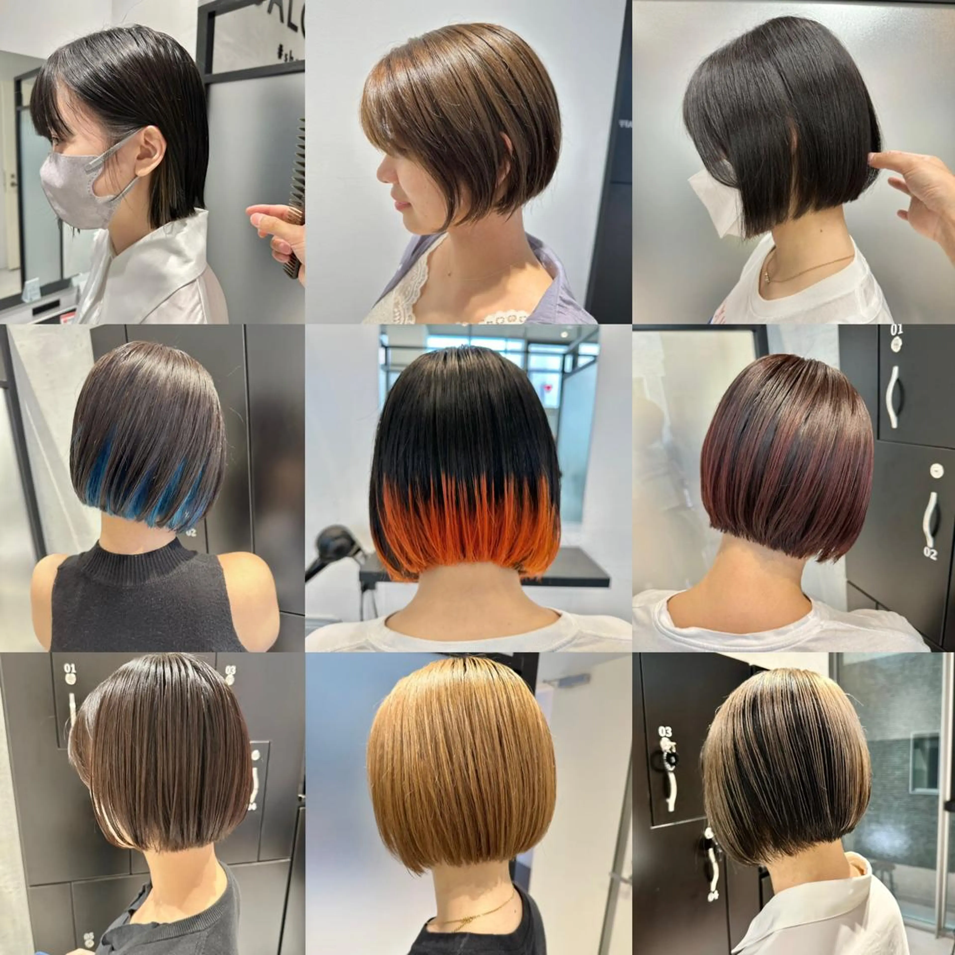 ショート SALOWIN心斎橋Suite店所属・ブリーチ毛にもできる 縮毛矯正OJIROのヘアスタイル
