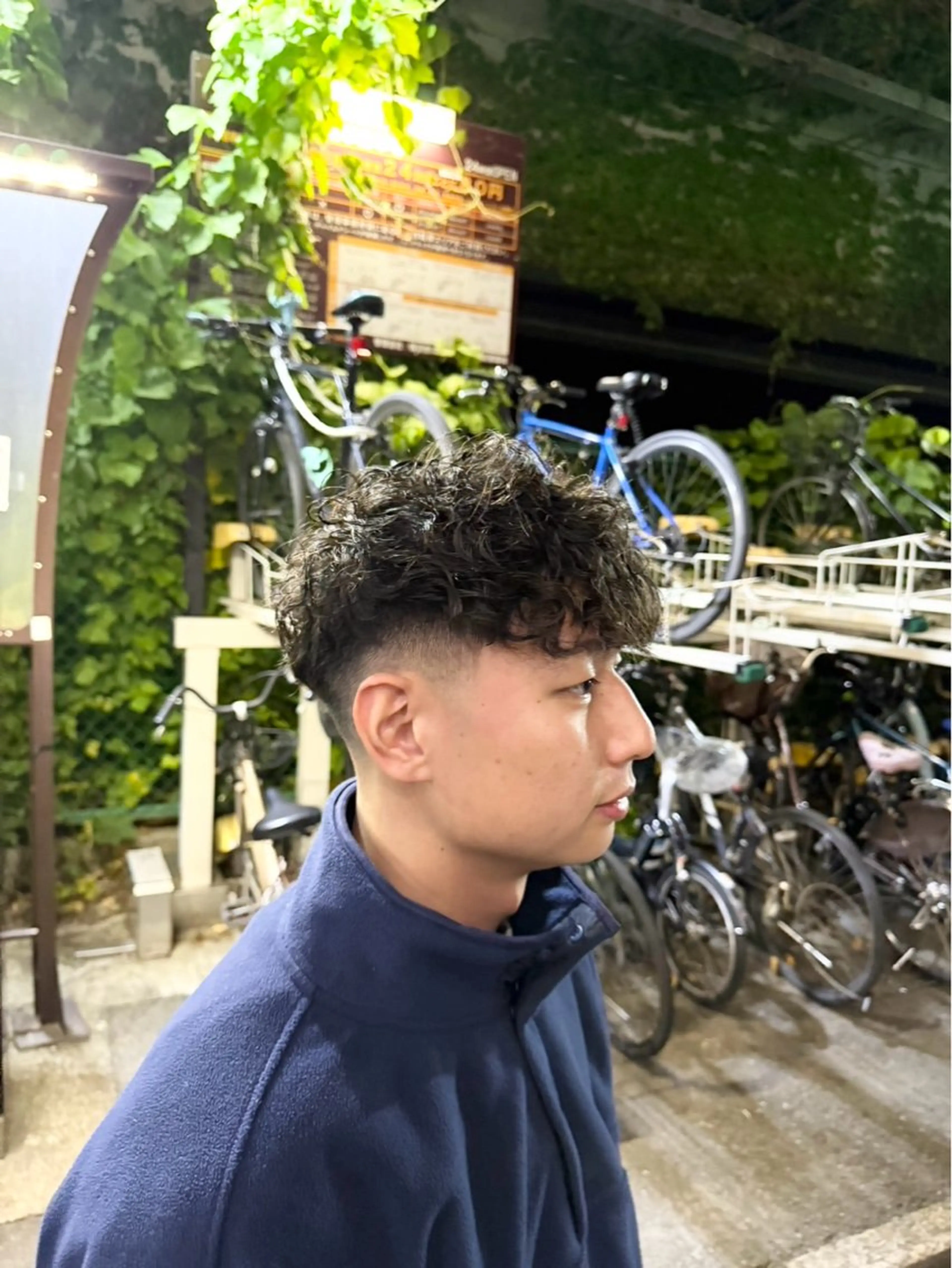 👽笛吹 翼限定クーポン👽 メンズカット➕パーマ➕トリートメントの写真