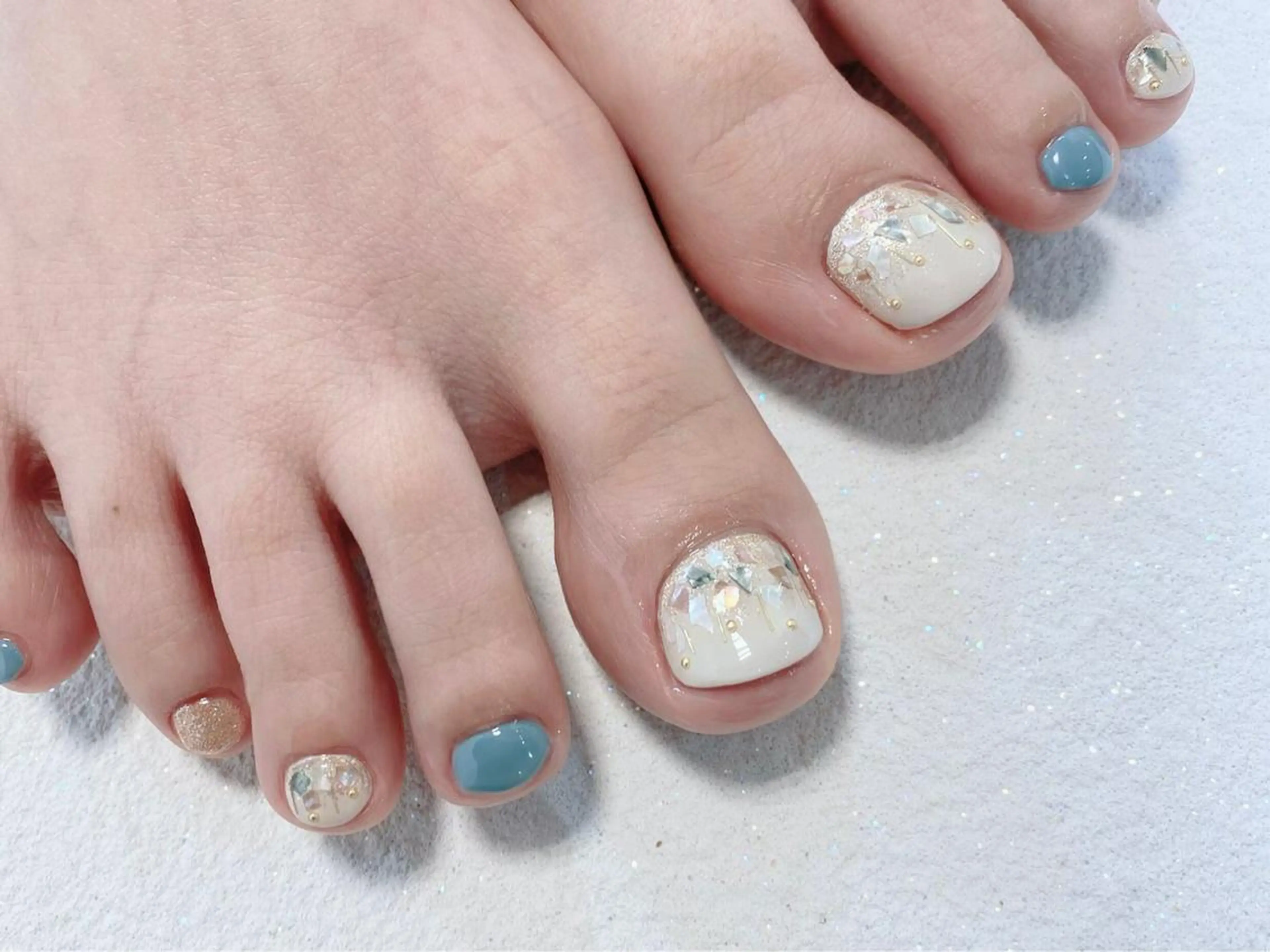 ネイル フットネイル Nail salon mewのネイルデザイン