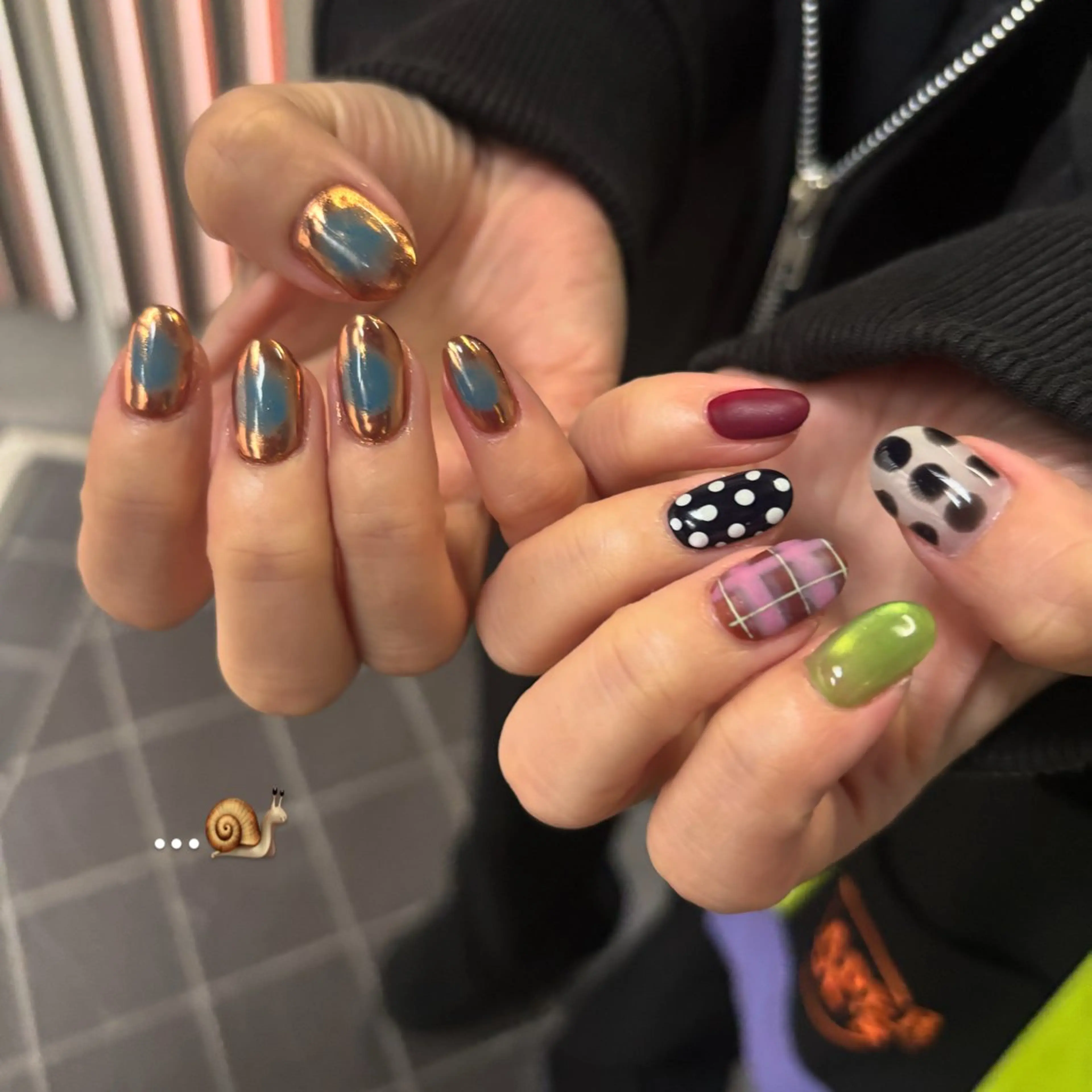 ネイル ハンドネイル フットネイル ゆびノさき茨木店 ニュアンス/アートのネイルデザイン