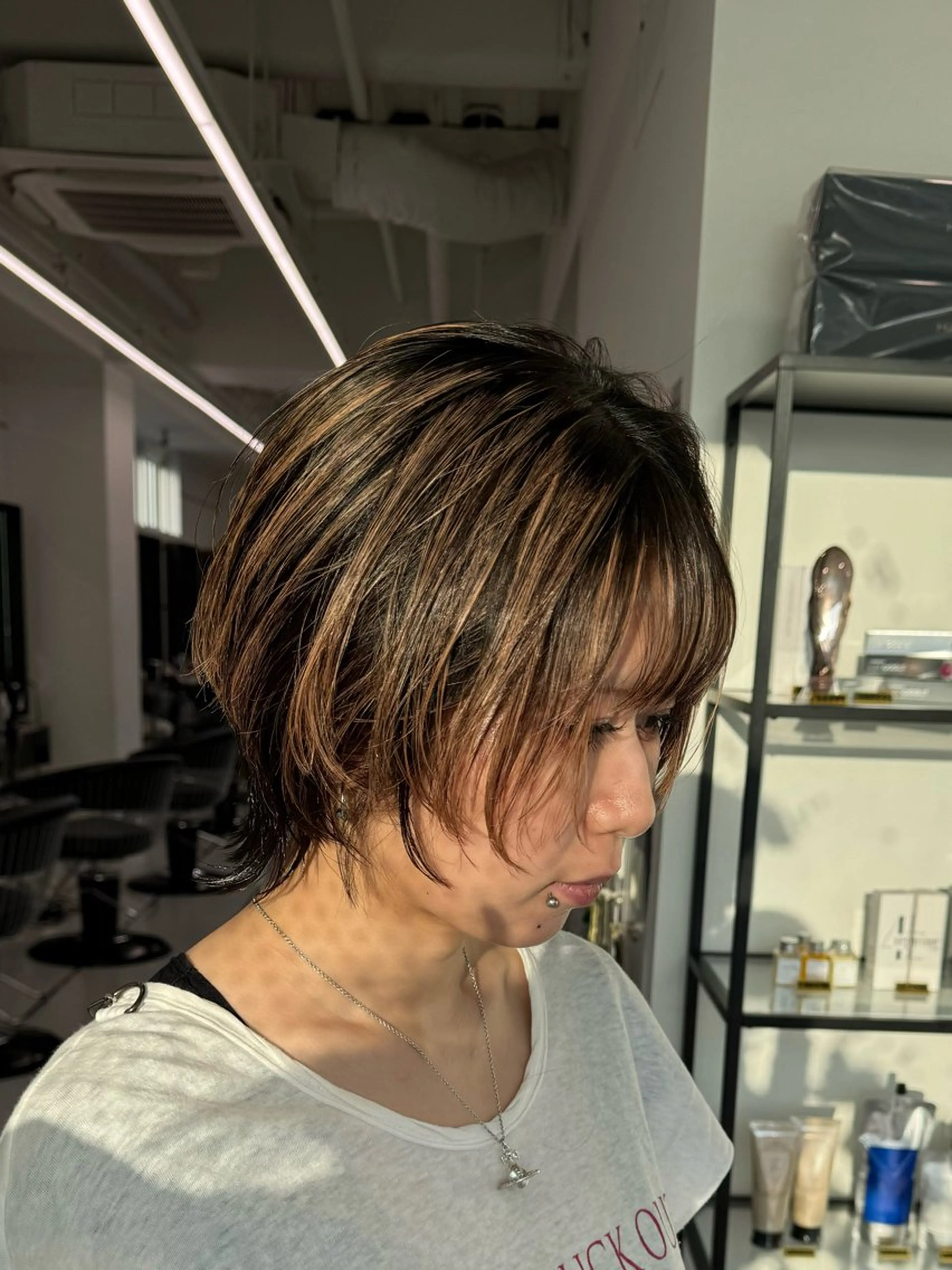 ショート Aman  D'or所属・ショート/ボブ/東 千耀のヘアスタイル