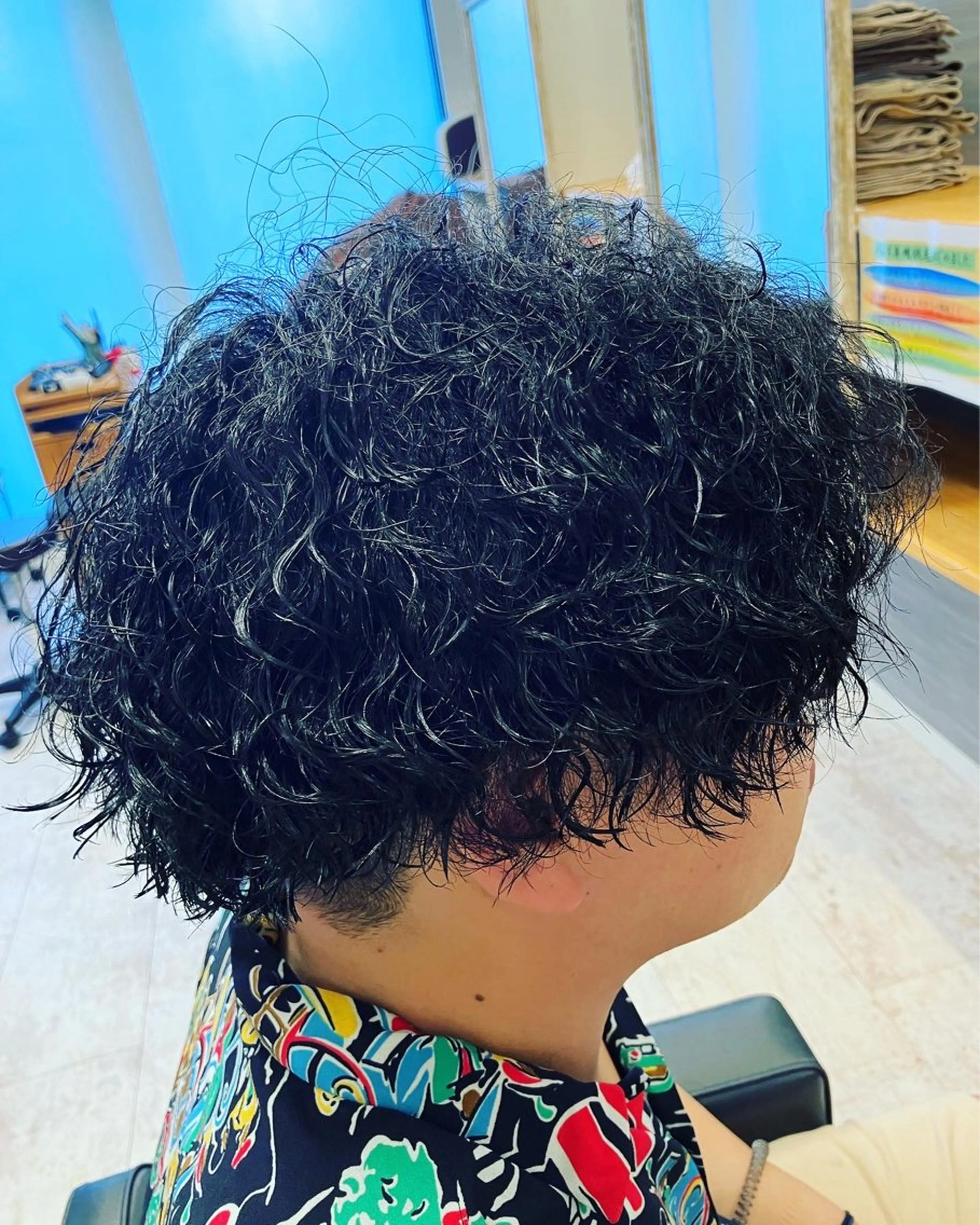 パーマ メンズ カット パーマ メンズ特化/パーマ/ フェードWATARUのヘアスタイル