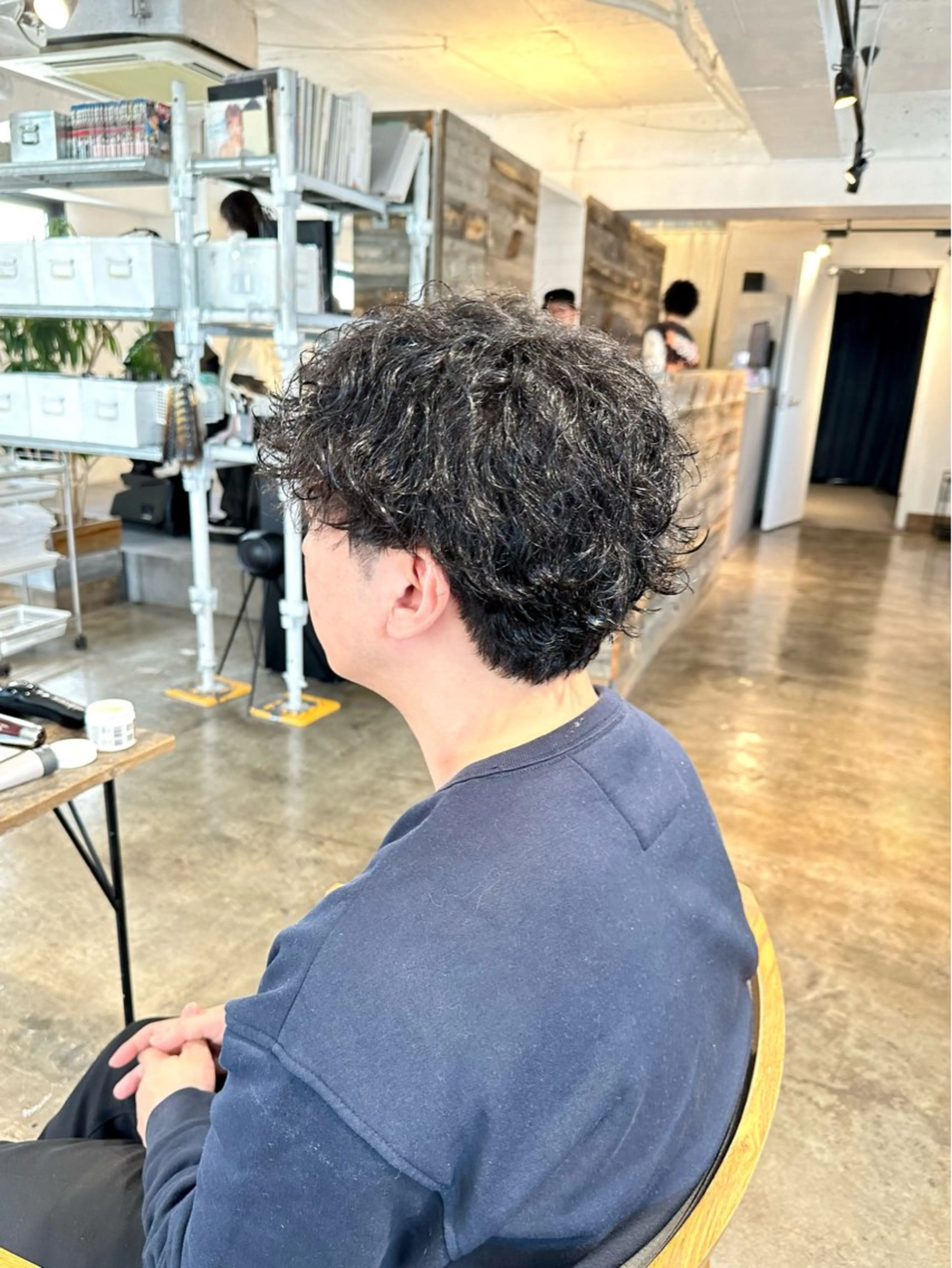 メンズ フェードカット メンズパーマ 刈り上げ カット 骨格補正施術/メンズ 専門美容師/YUYAのヘアスタイル