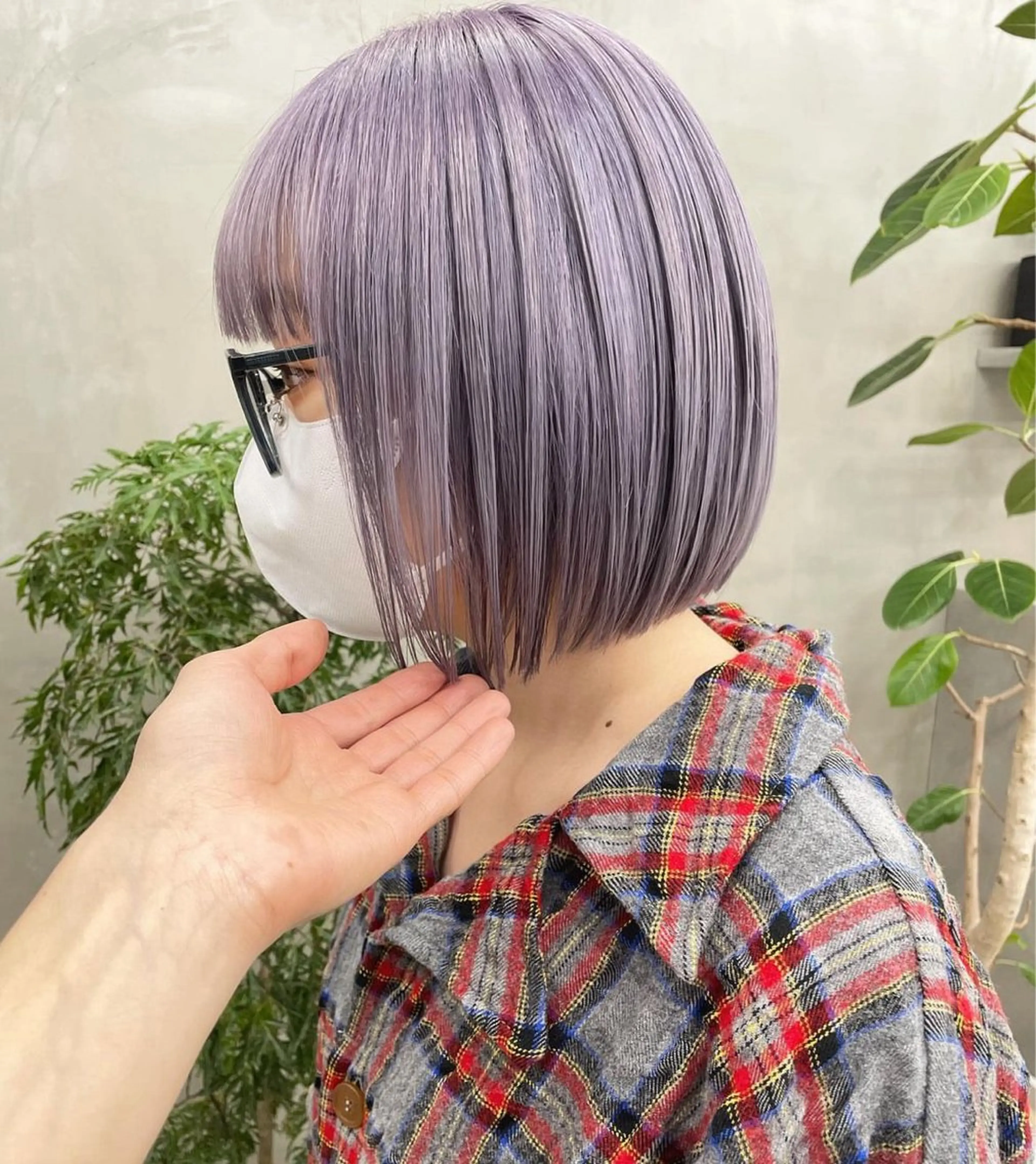 ミディアム 🐰ほのか /透明感カラーのヘアスタイル