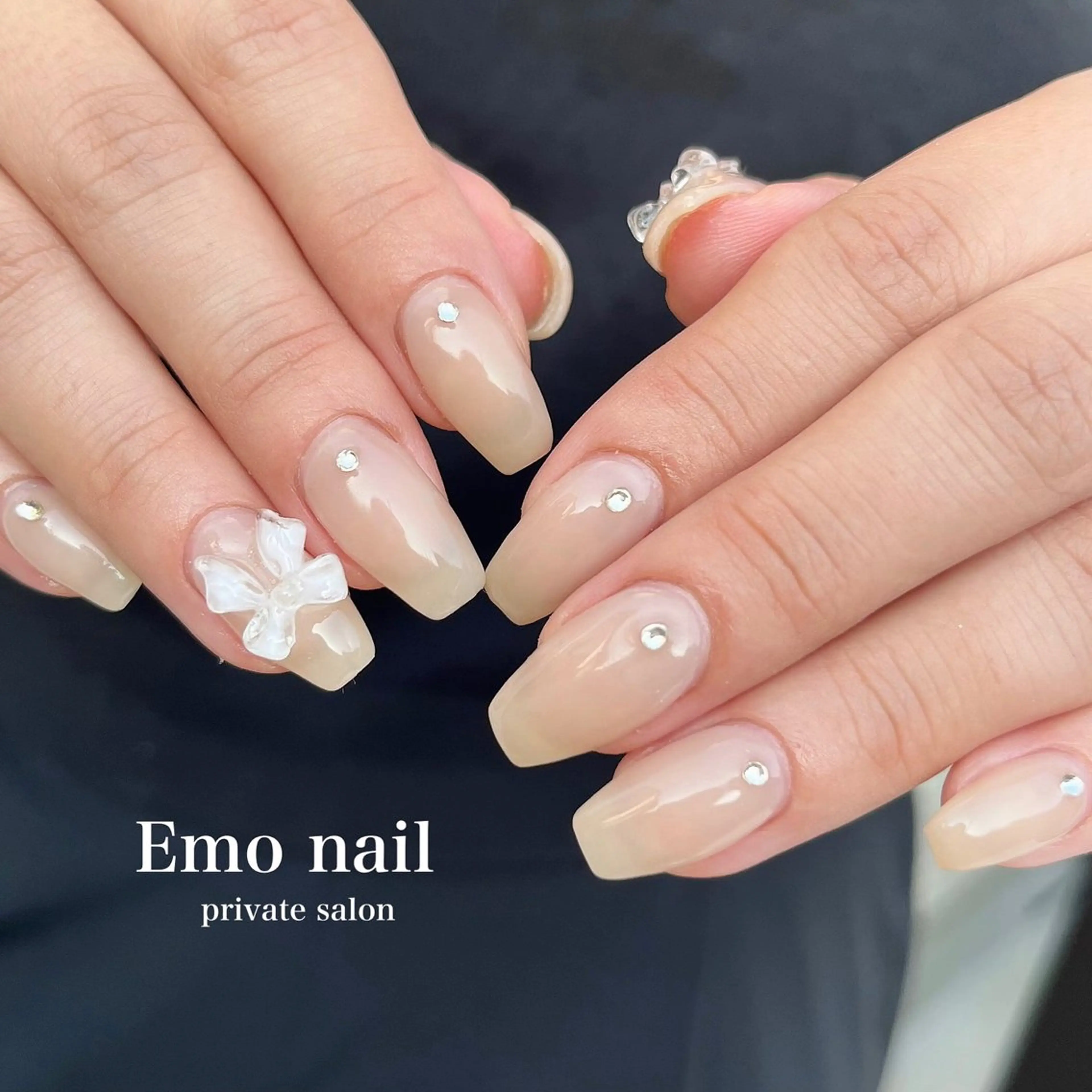 ネイル ハンドネイル 【子連れ可能🧸】 Emo　nailのネイルデザイン