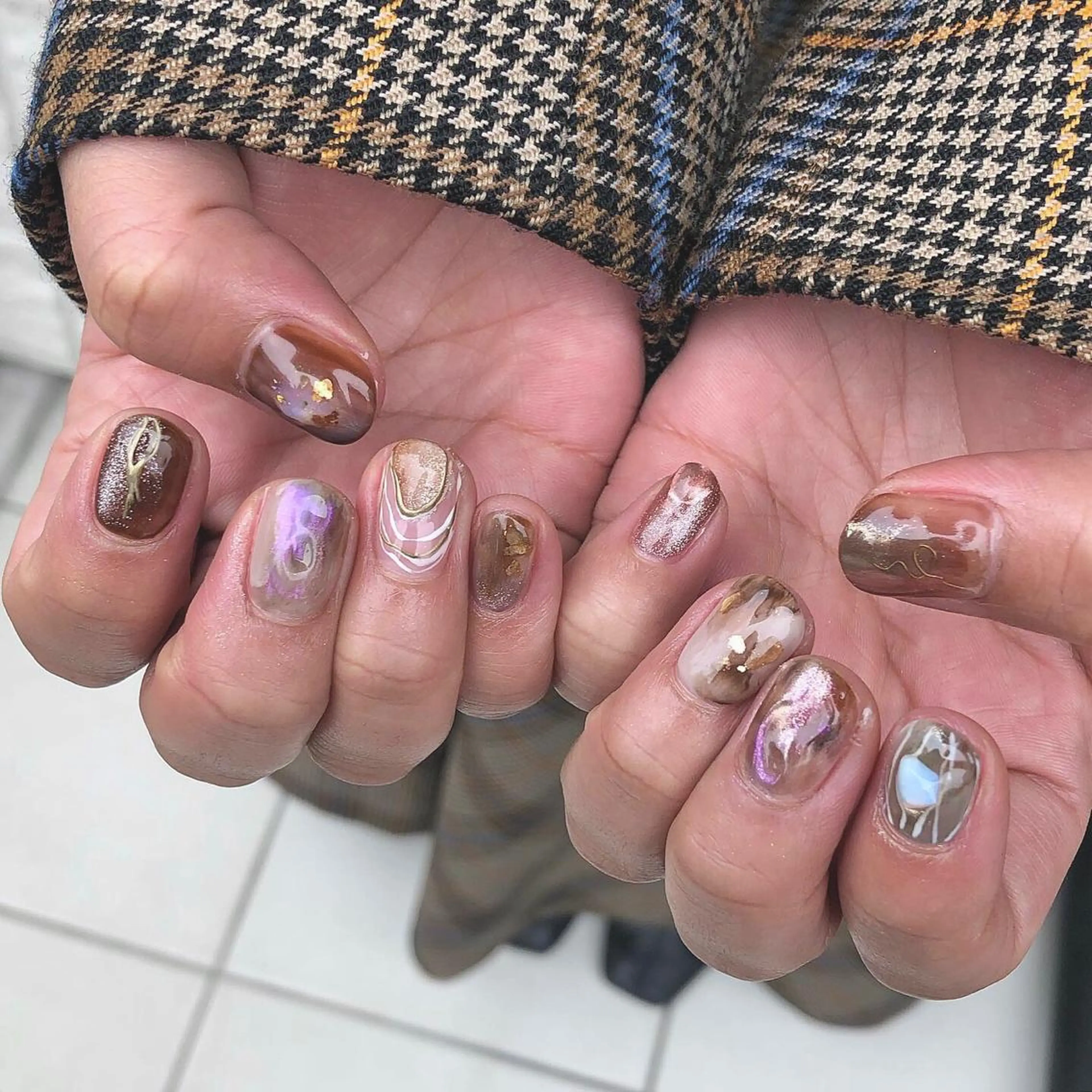 ネイル ハンドネイル émus nail Mamiのネイルデザイン