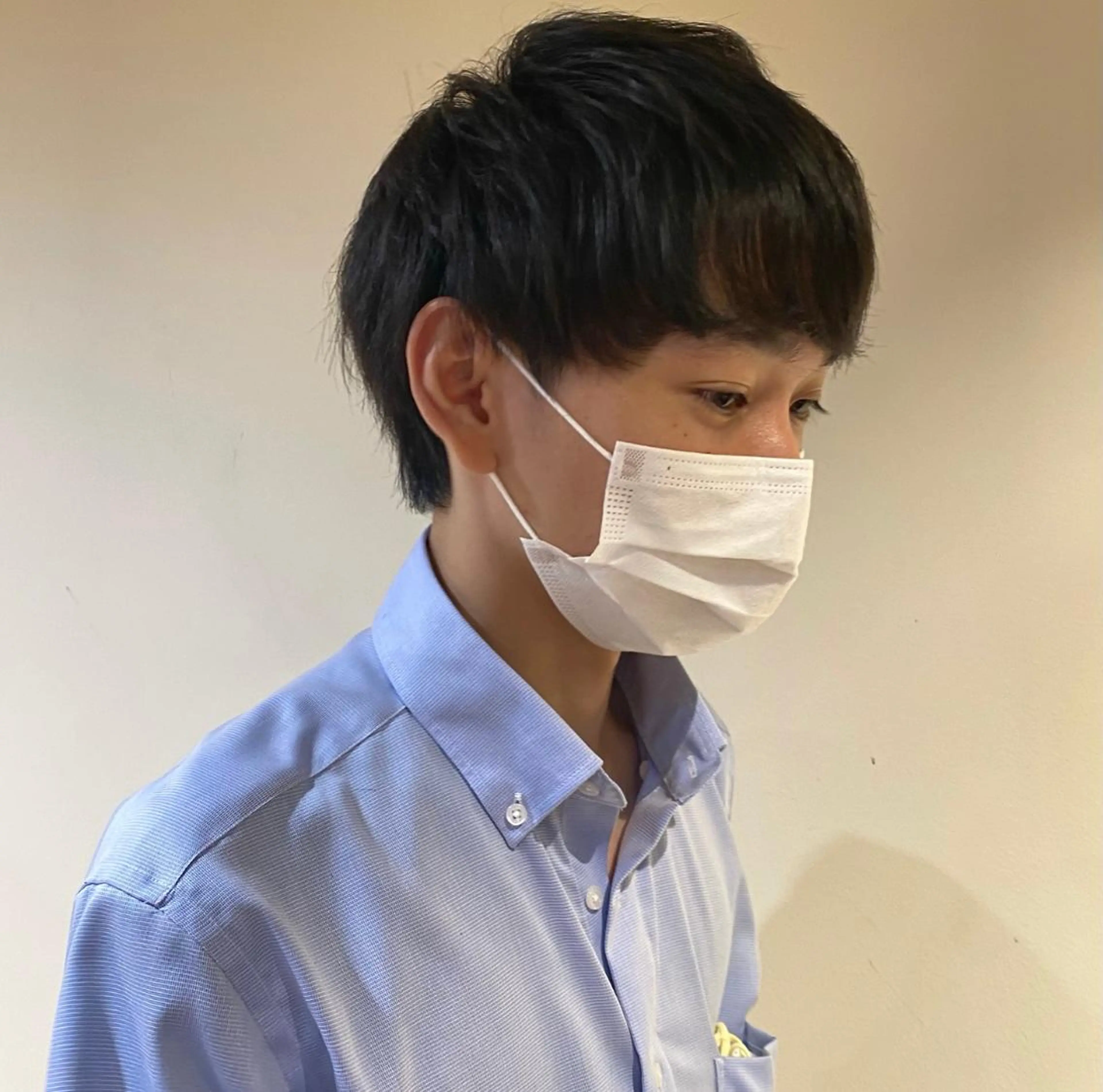 ショート メンズ カット io濱川 遥のヘアスタイル
