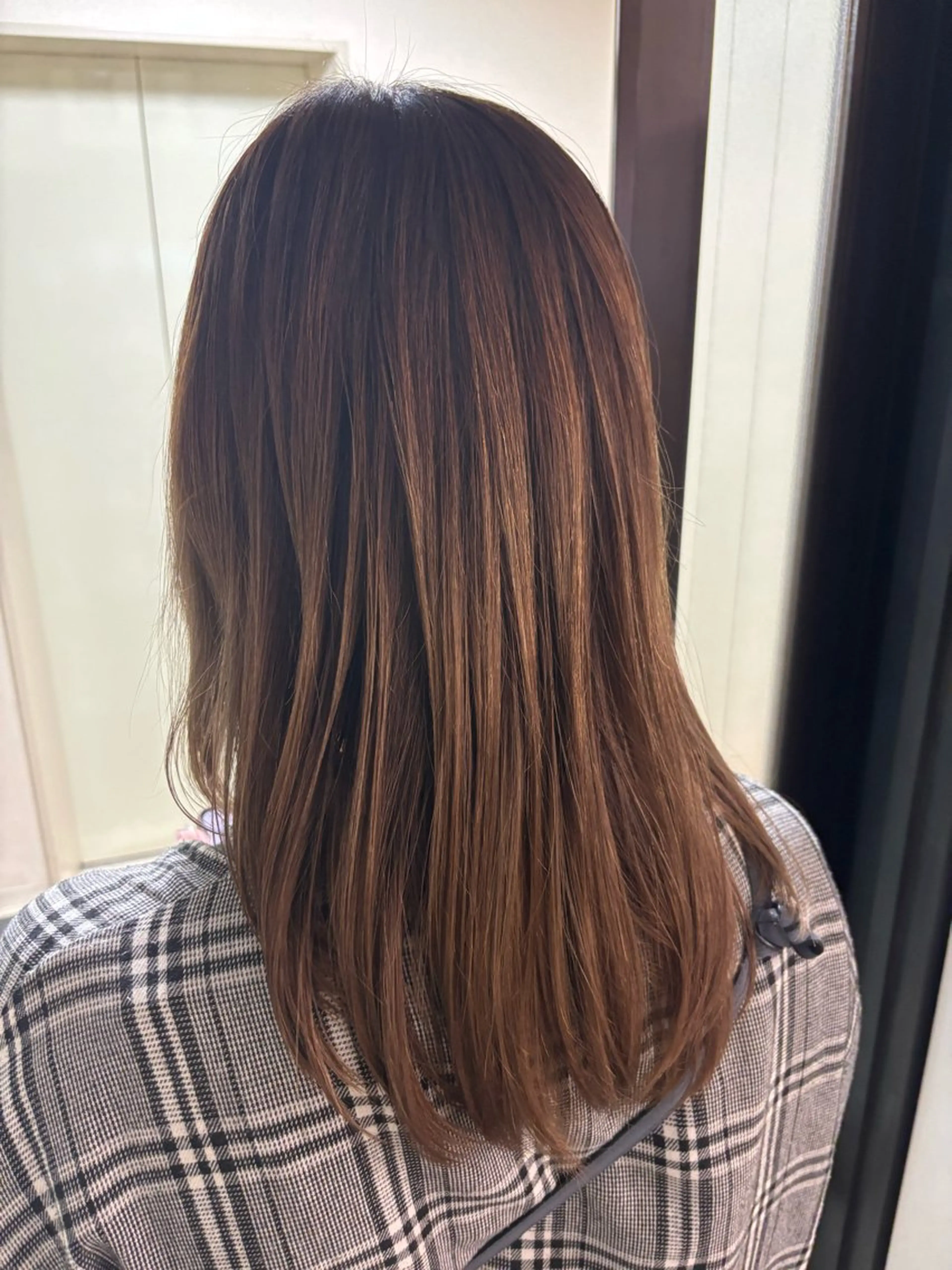 セミロング ALBUM Academy成田楓のヘアスタイル