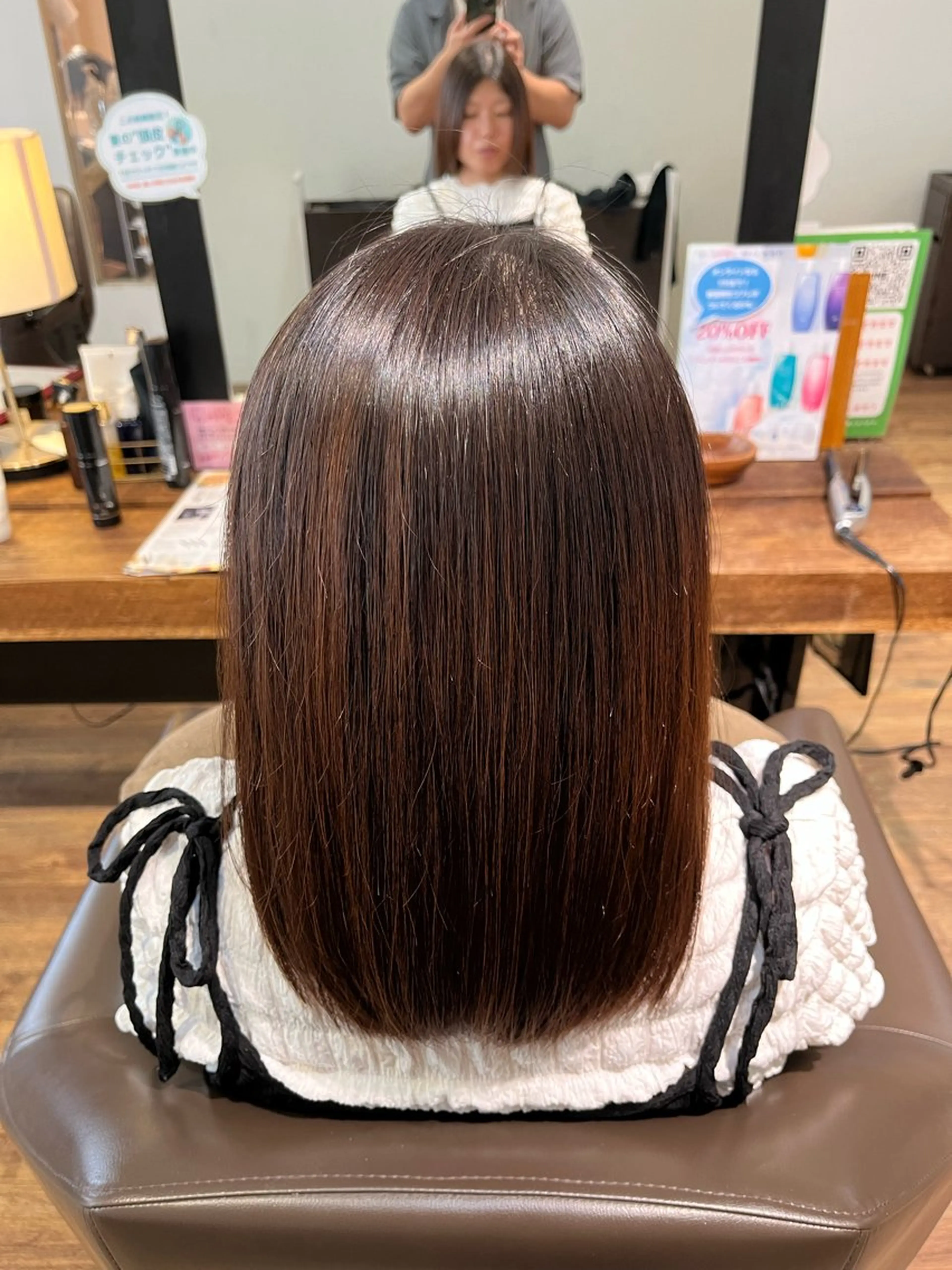 山内 楓のヘアスタイル