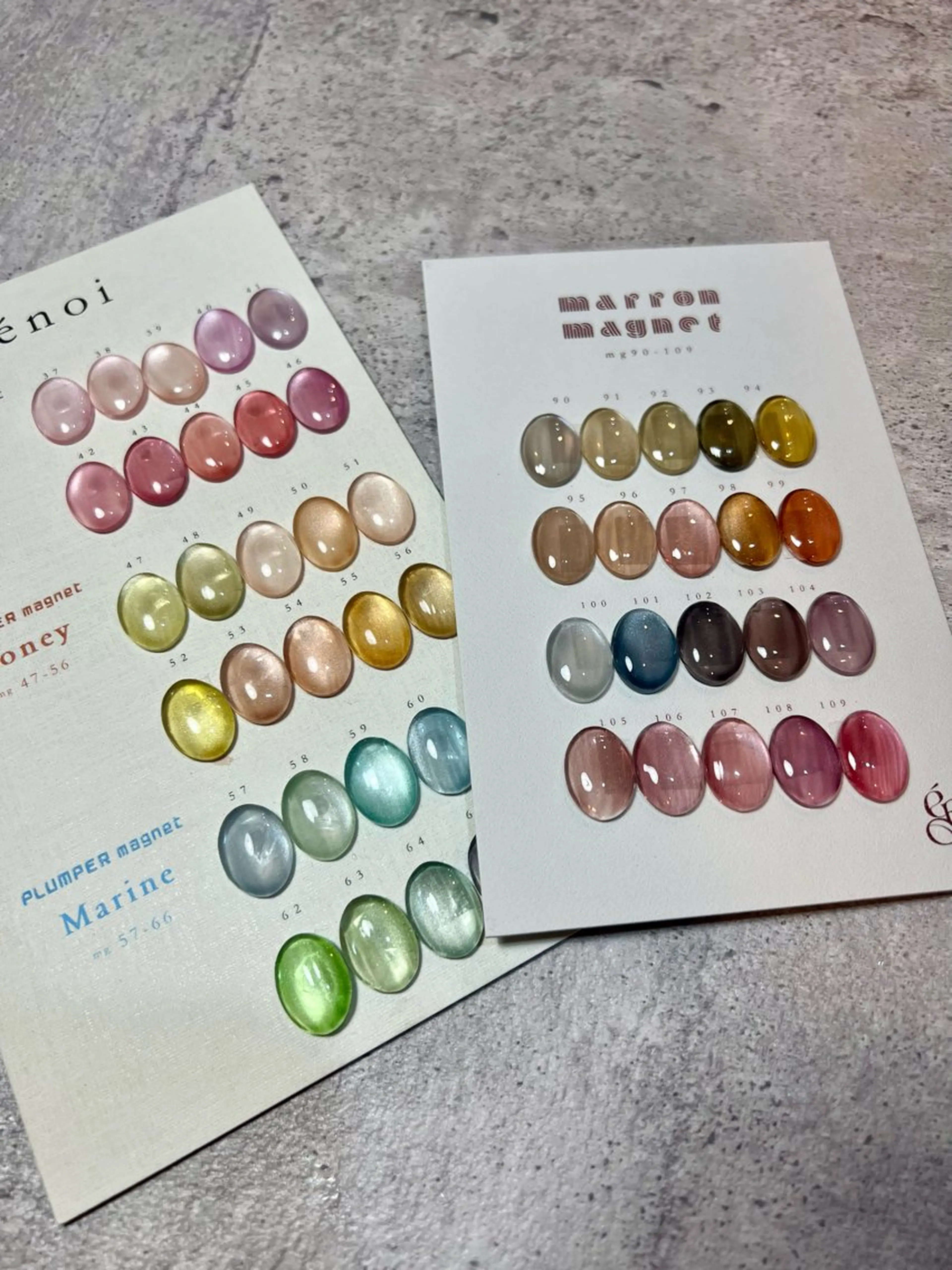 ネイル マグネットネイル nail salon y＋のネイルデザイン