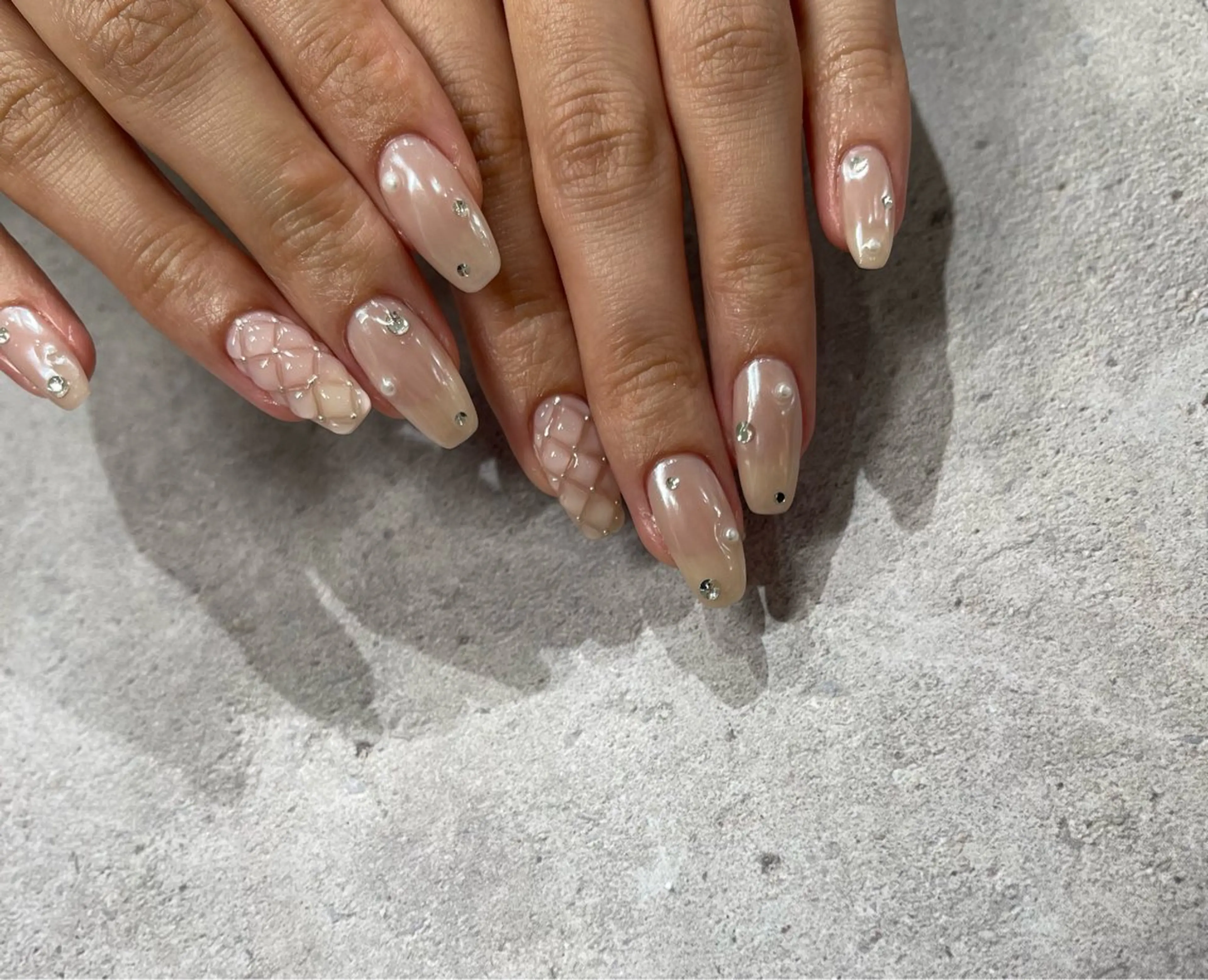 ネイル アートネイル ハンドネイル Glück...所属・kohashi miwaのネイルデザイン