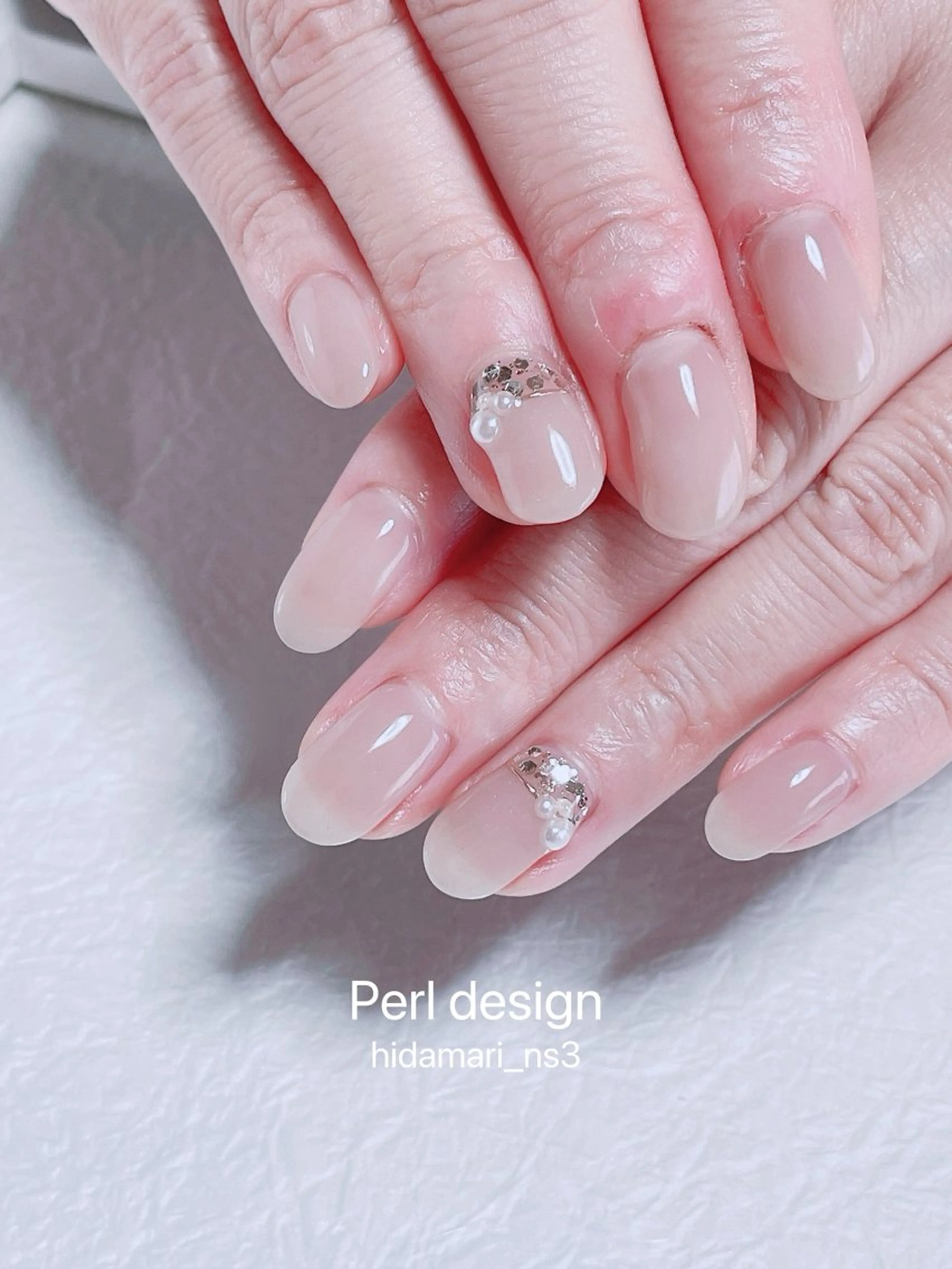 ネイル 持ち込み ハンドネイル NailSalon ひだまりのネイルデザイン