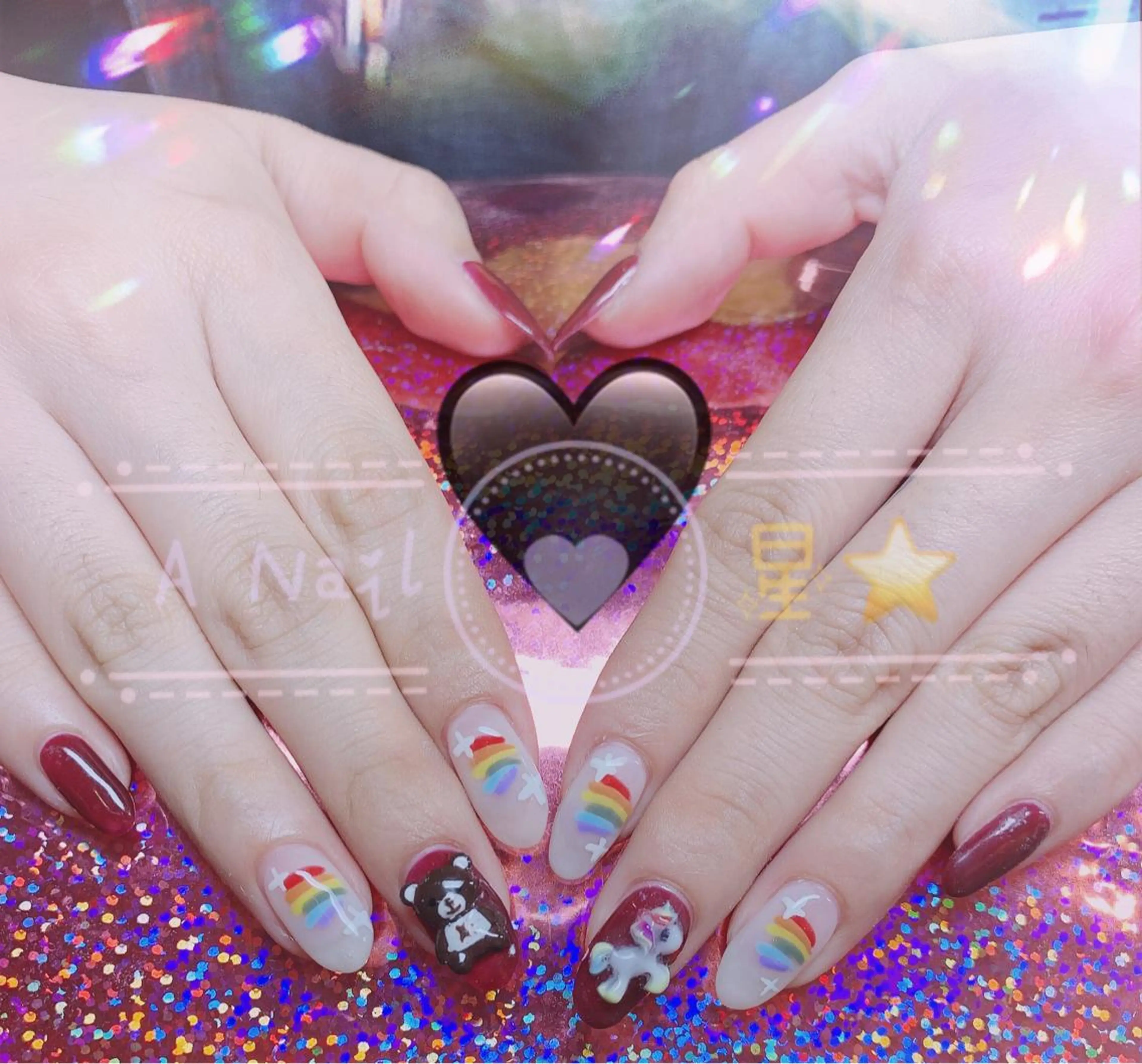 ネイル ハンドネイル AIRA  Eyelash&Nail所属・汐 xi.のネイルデザイン