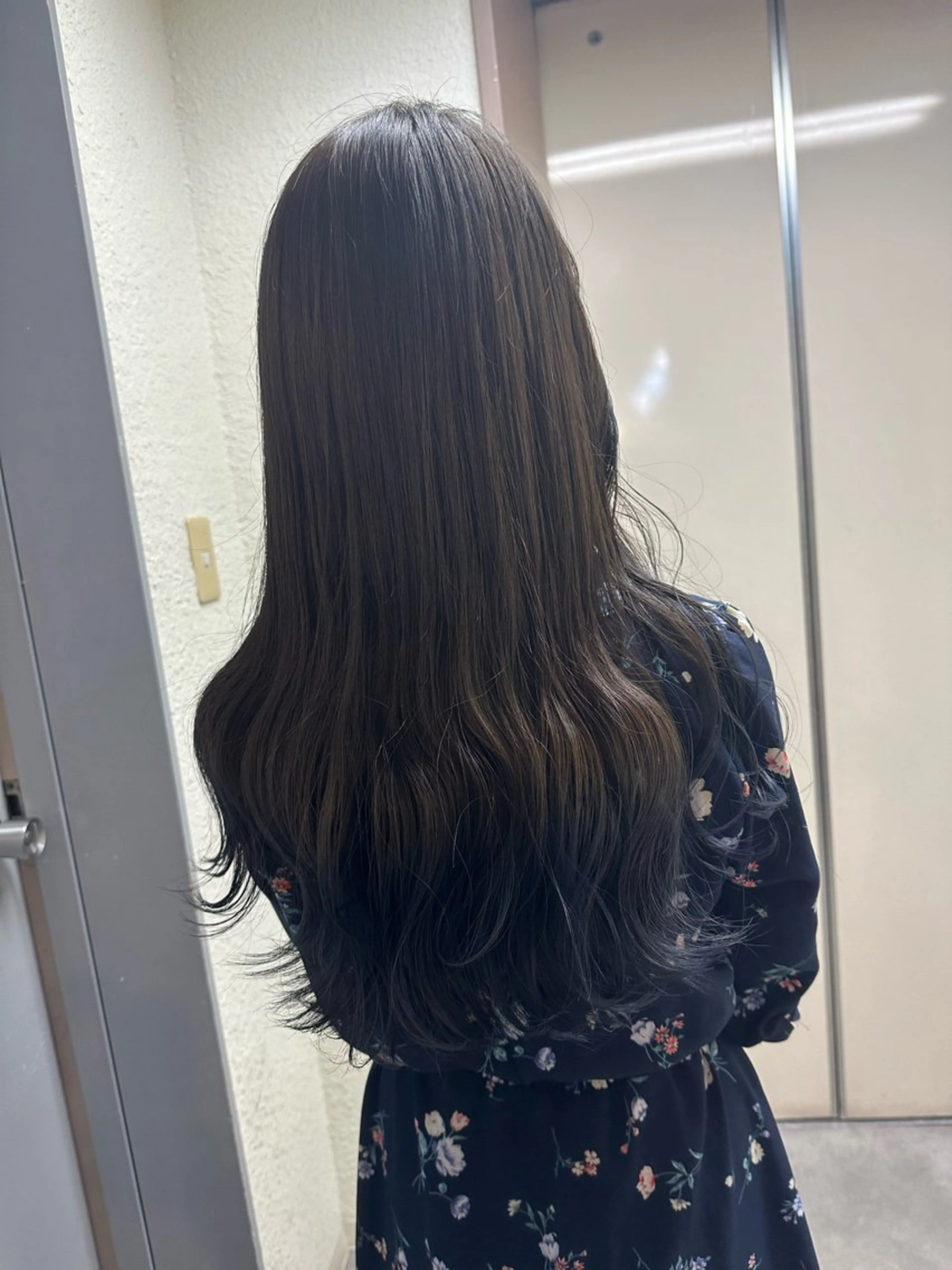 ロング カラー グラデーションカラー カット ヘアカラー トリートメント 🩵透明感/高発色 /難波/北原佑記🌸のヘアスタイル