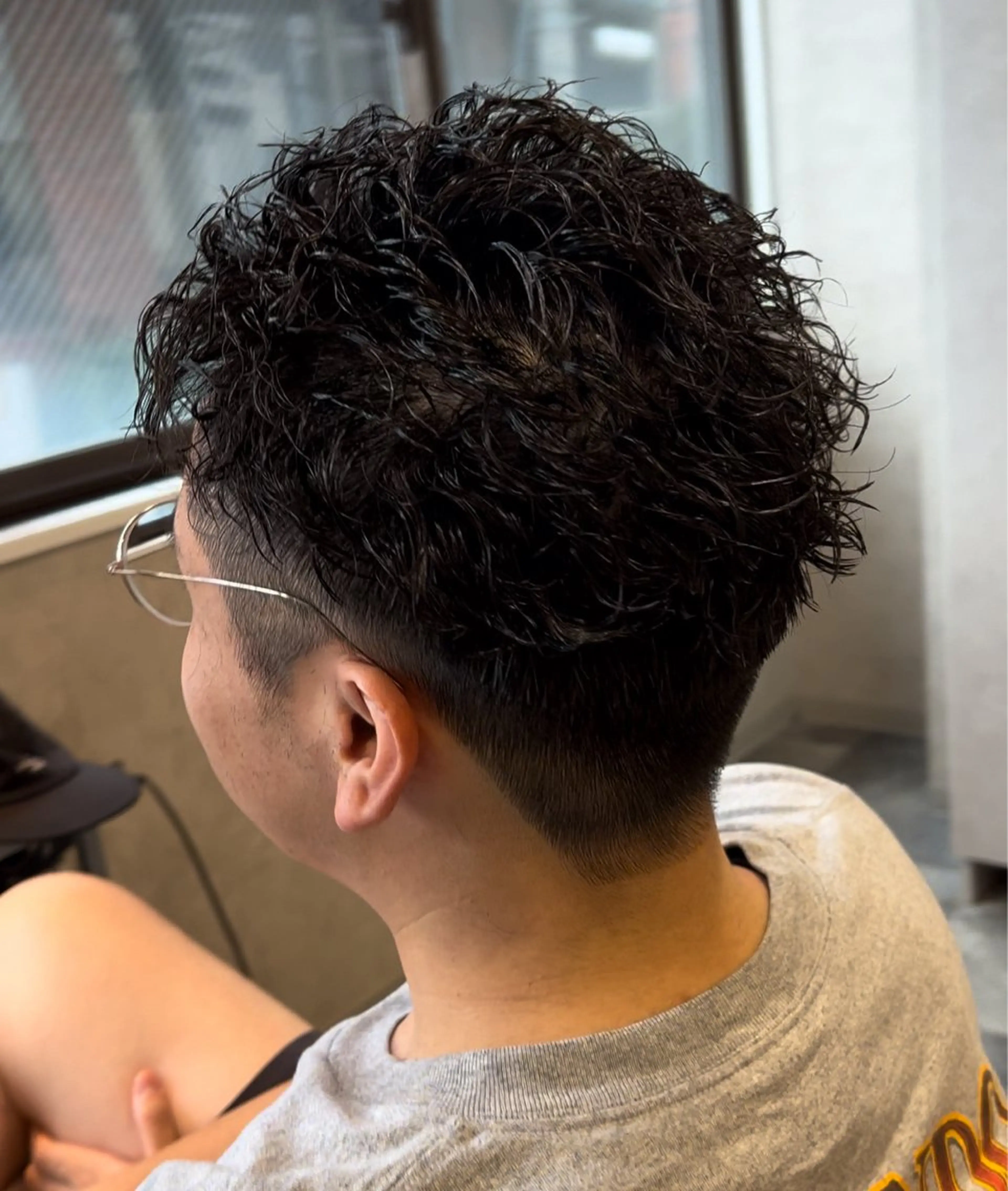 ショート パーマ ヘアアレンジ メンズ メンズパーマ メンズショート スパイキーショート メンズツイストパーマ 波巻きパーマ メンズ特化/カラー/ パーマ/ケイシンのヘアスタイル