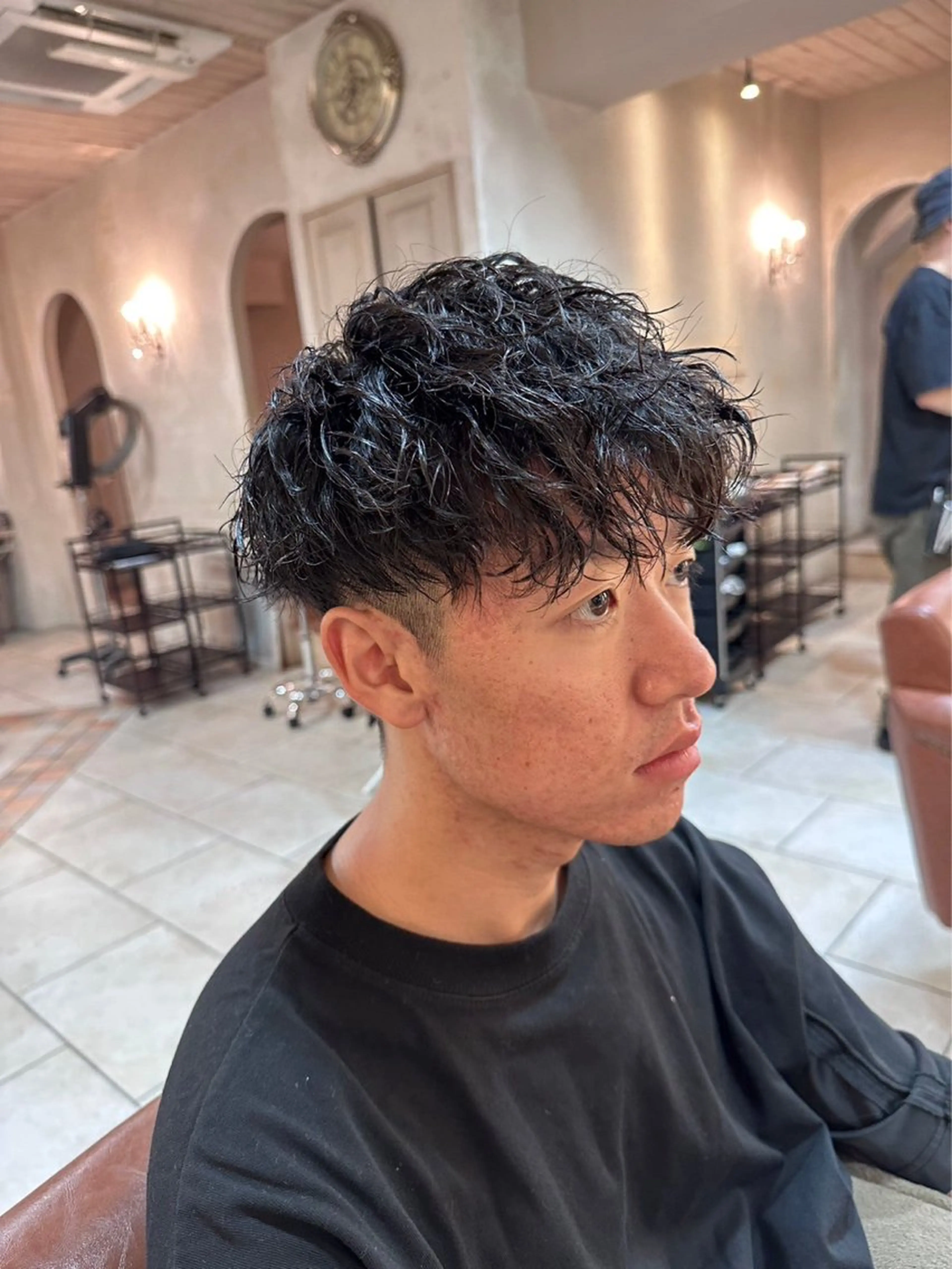 メンズ マッシュ 刈り上げ amie by afloat所属・レイヤーカット メンズヘア/伊藤　匠のヘアスタイル