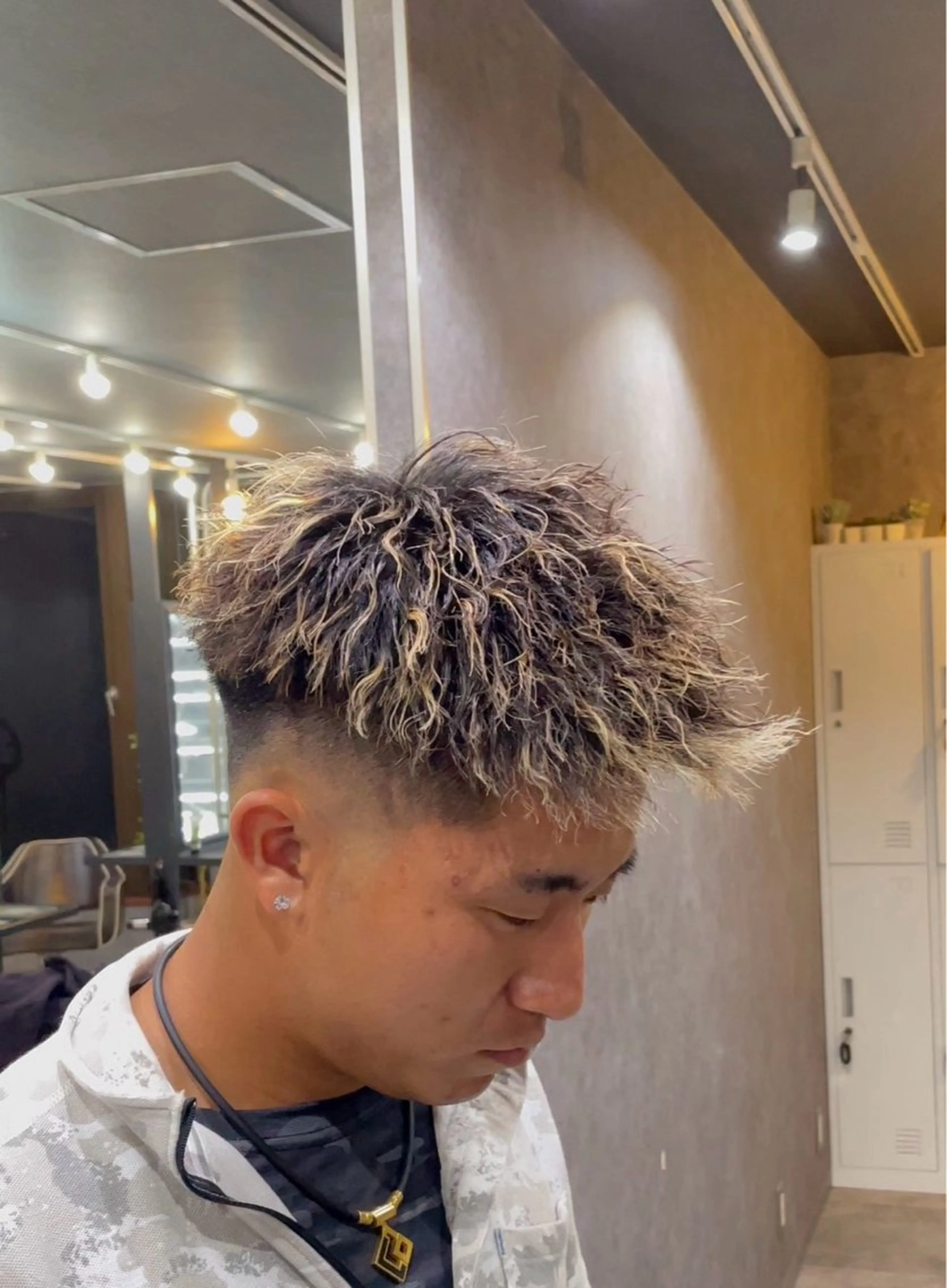 ショート カット ヘアカラー パーマ RISE新小岩店所属・🔥ユウキ🔥 【メンズパーマ特化】のヘアスタイル