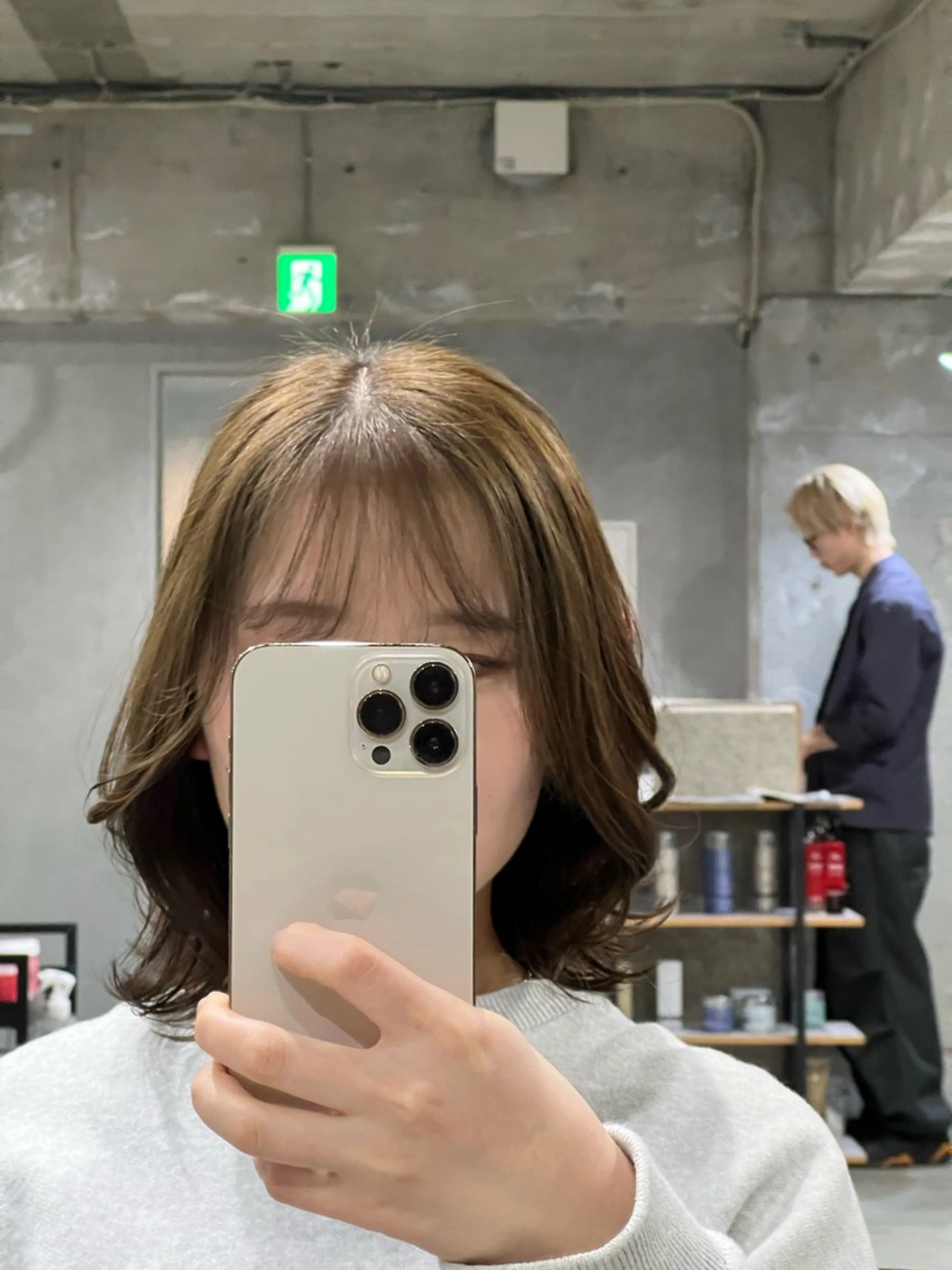 カラー ベージュカラー LUCK 船橋のヘアスタイル